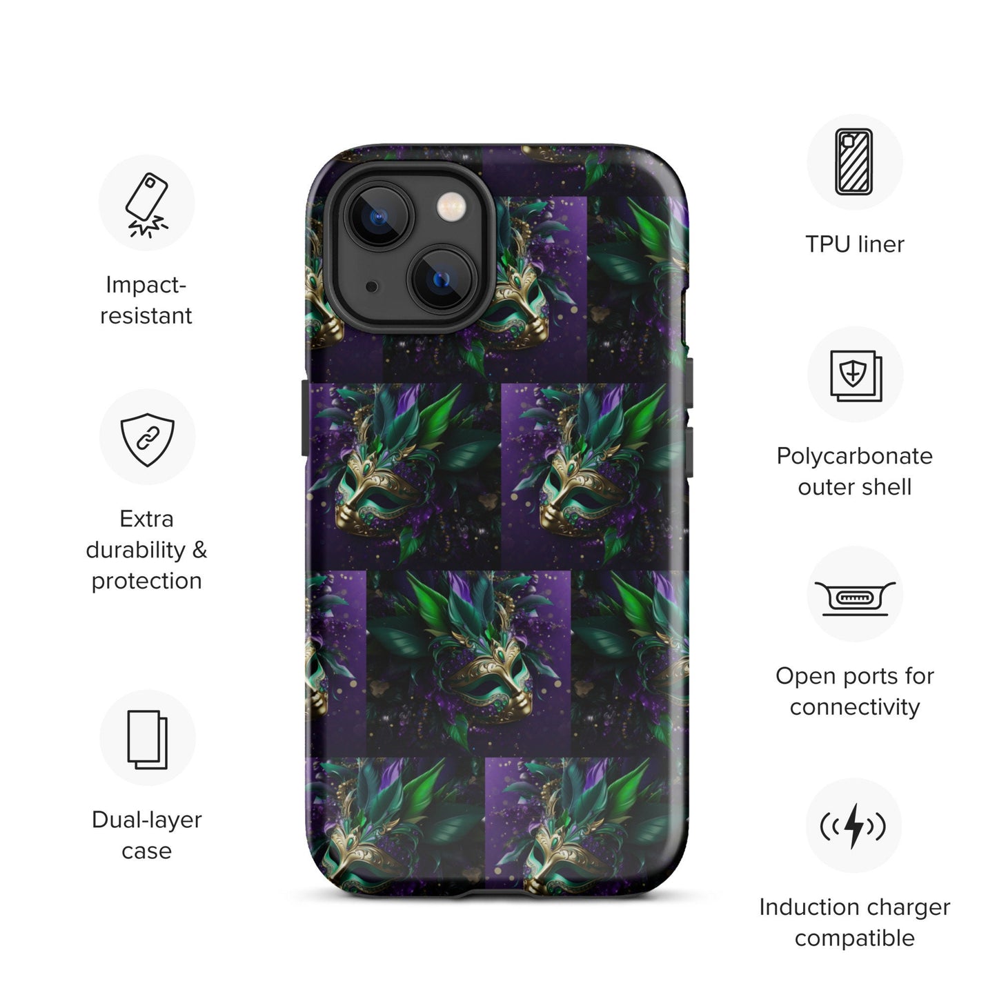 Mardi Gras Tough Case for iPhone®