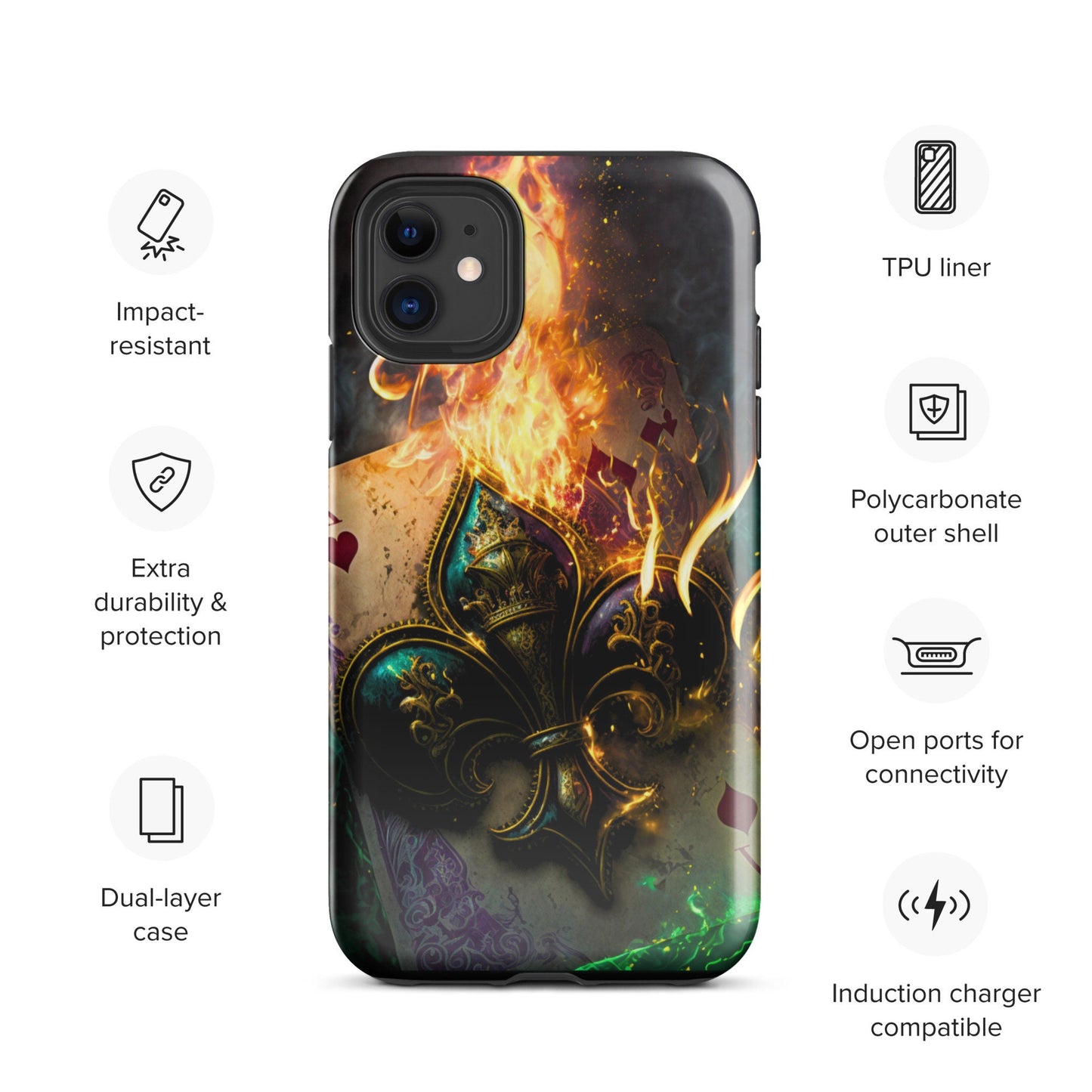 Mardi Gras Tough Case for iPhone®