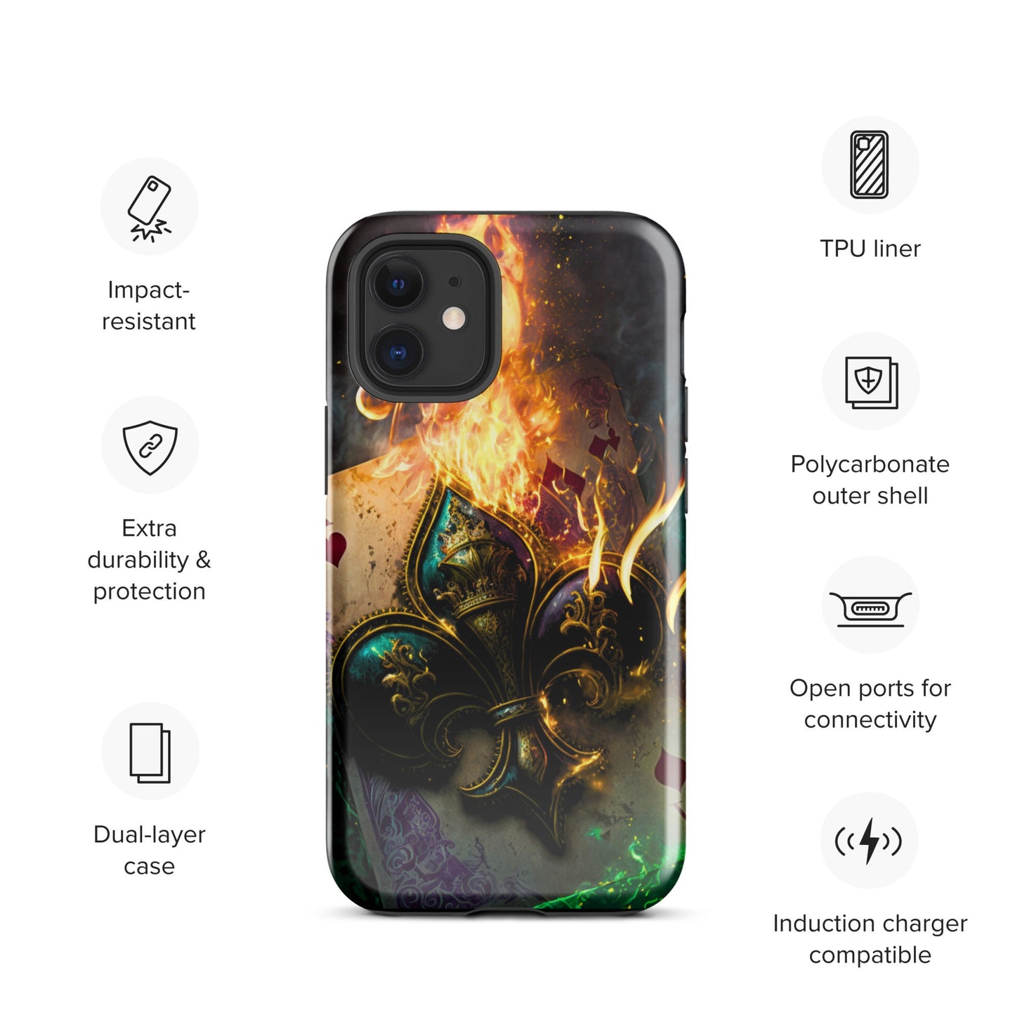 Mardi Gras Tough Case for iPhone®