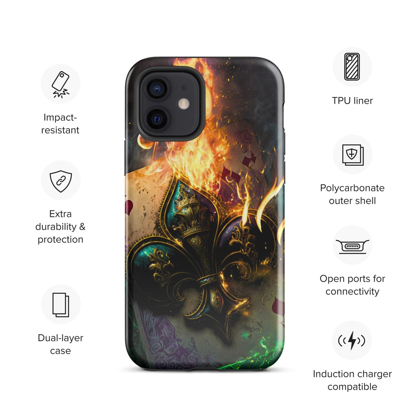 Mardi Gras Tough Case for iPhone®
