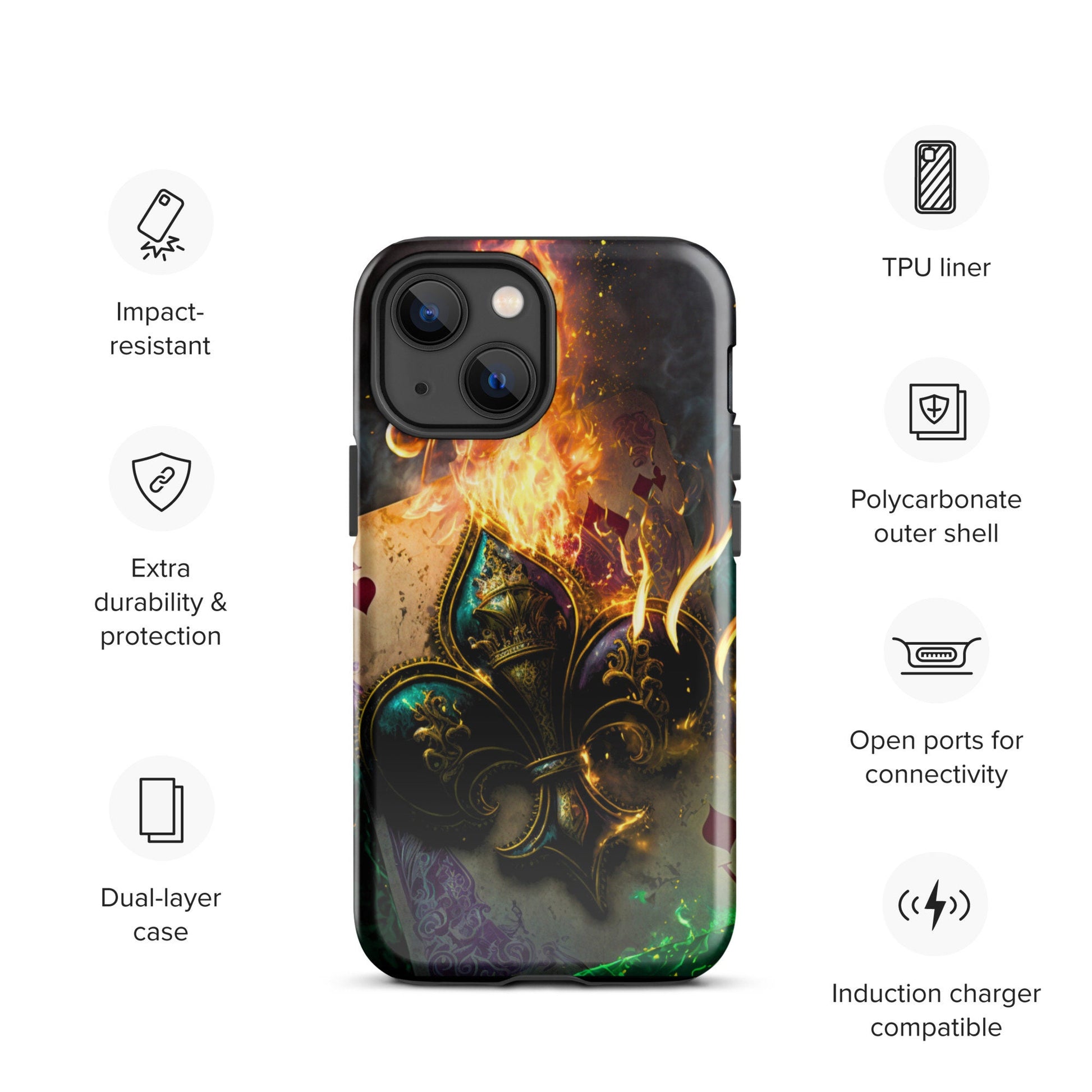 Mardi Gras Tough Case for iPhone®