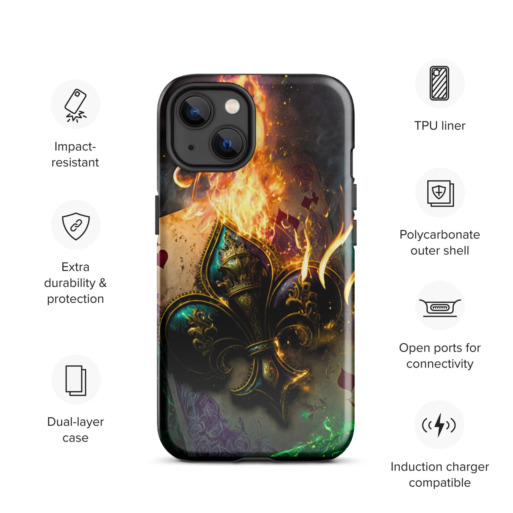 Mardi Gras Tough Case for iPhone®
