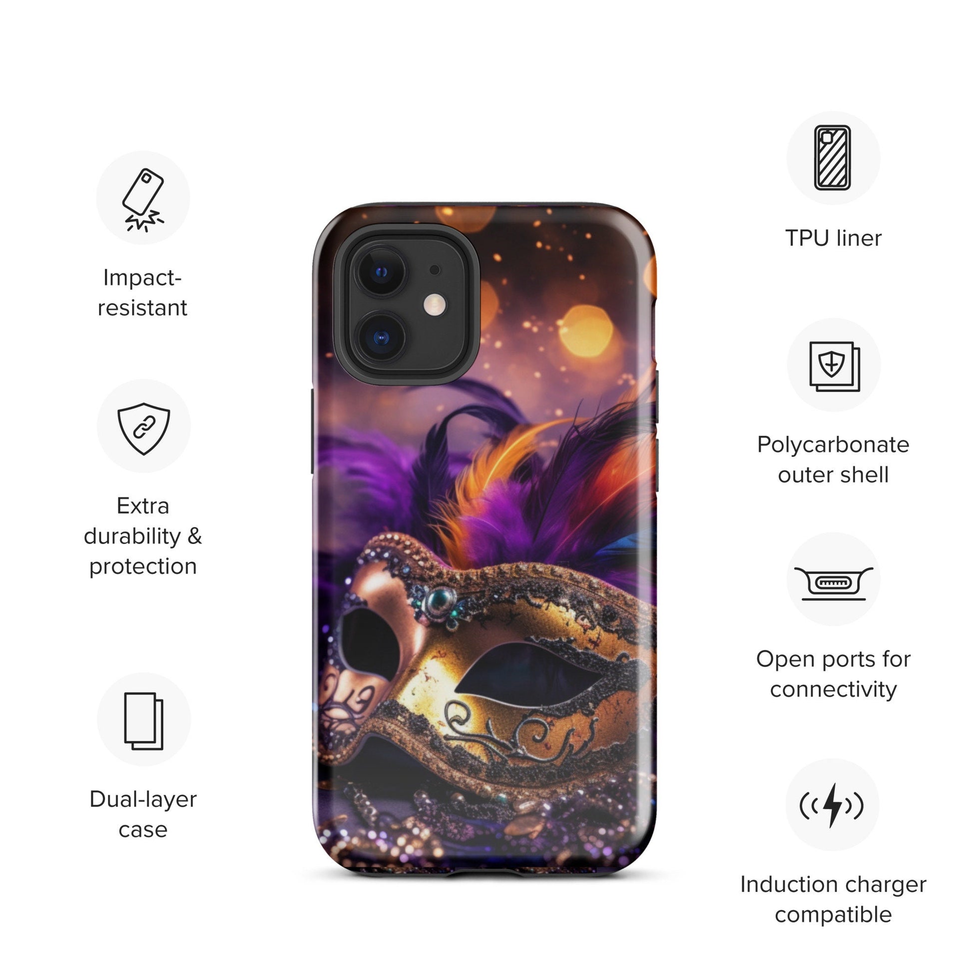 Mardi Gras Tough Case for iPhone®