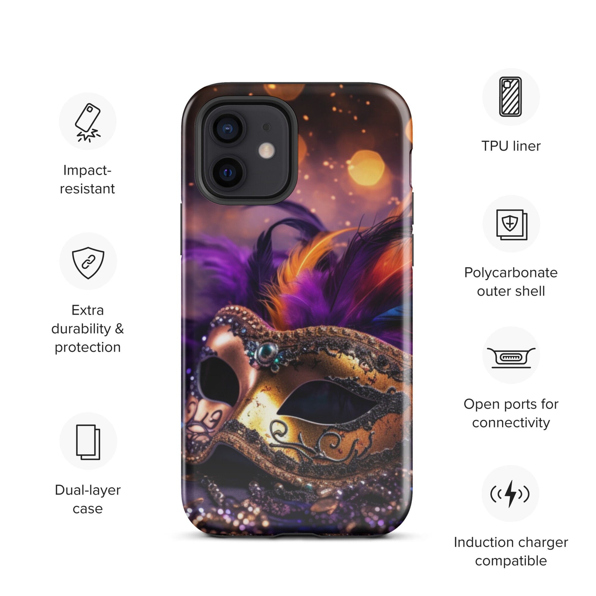 Mardi Gras Tough Case for iPhone®