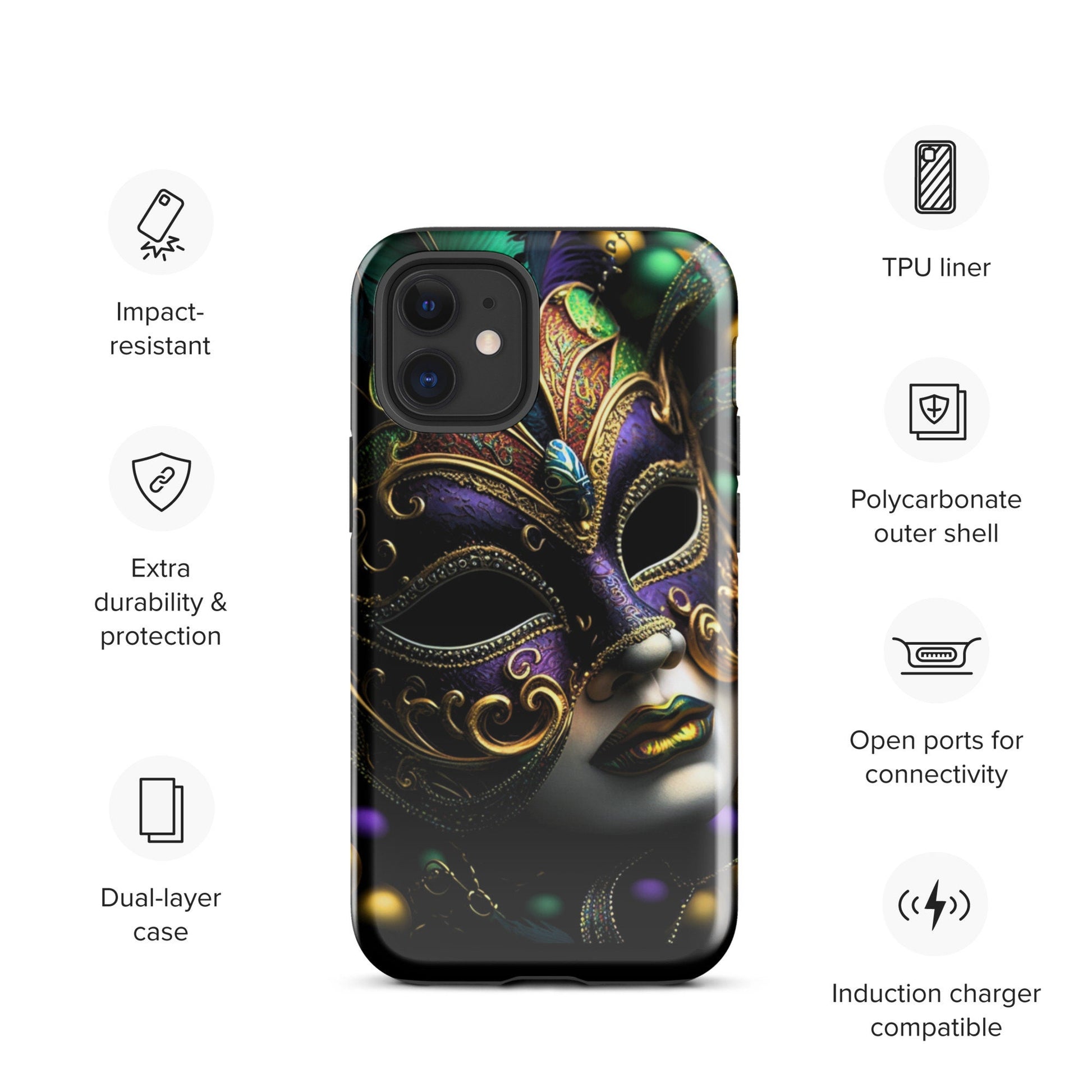 Mardi Gras Tough Case for iPhone®