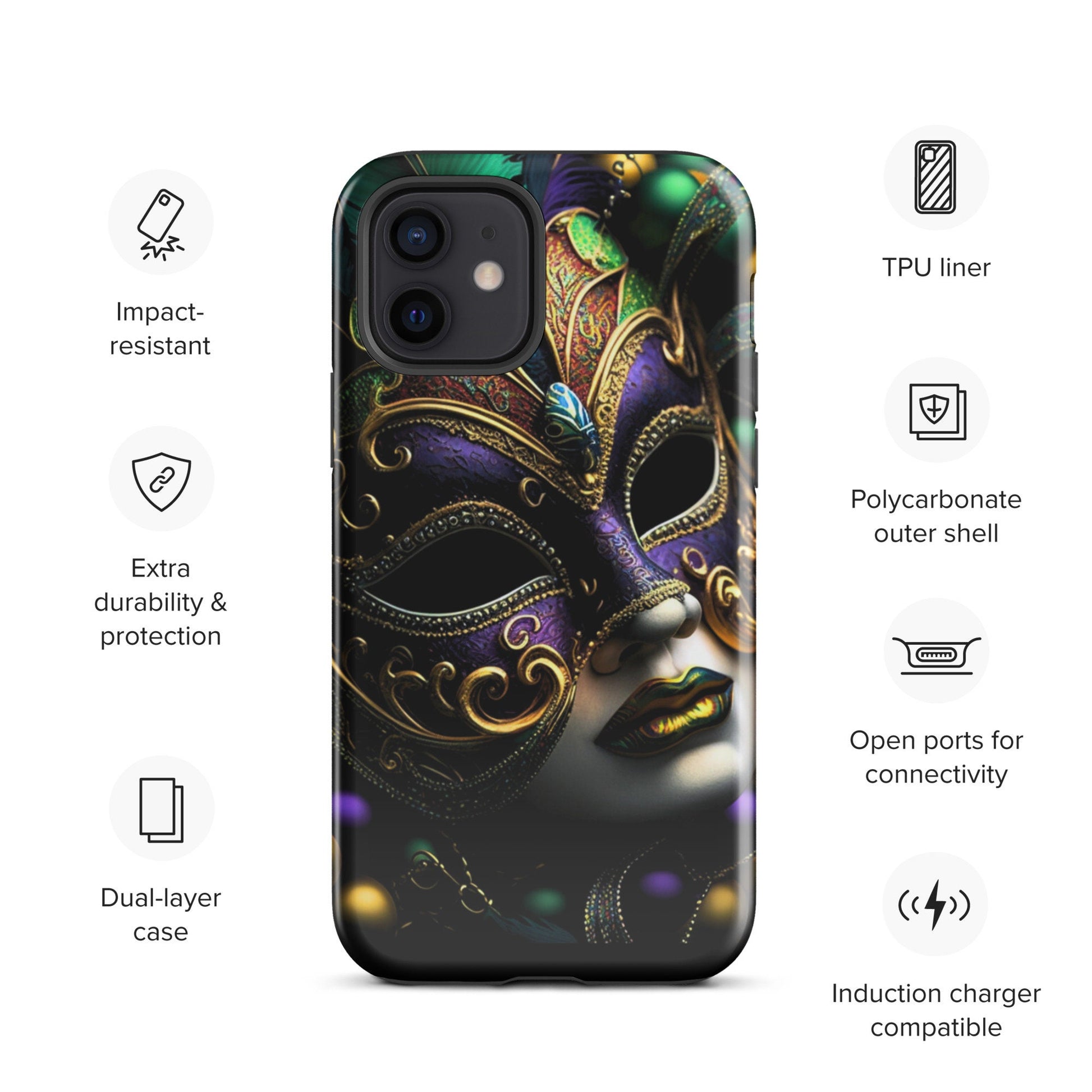 Mardi Gras Tough Case for iPhone®