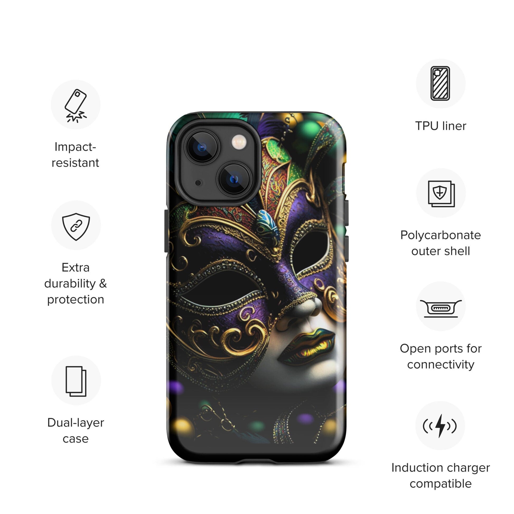Mardi Gras Tough Case for iPhone®