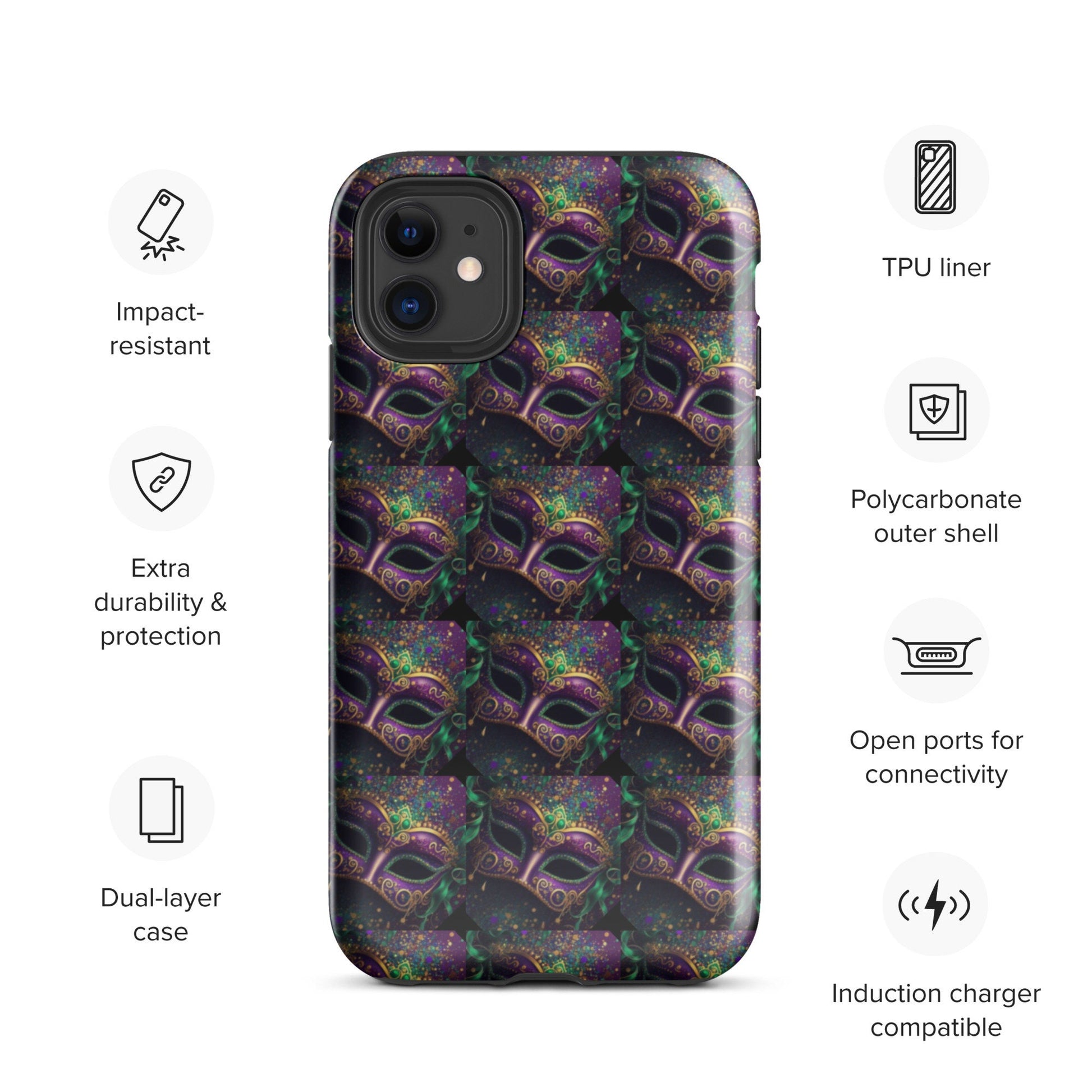 Mardi Gras Tough Case for iPhone®