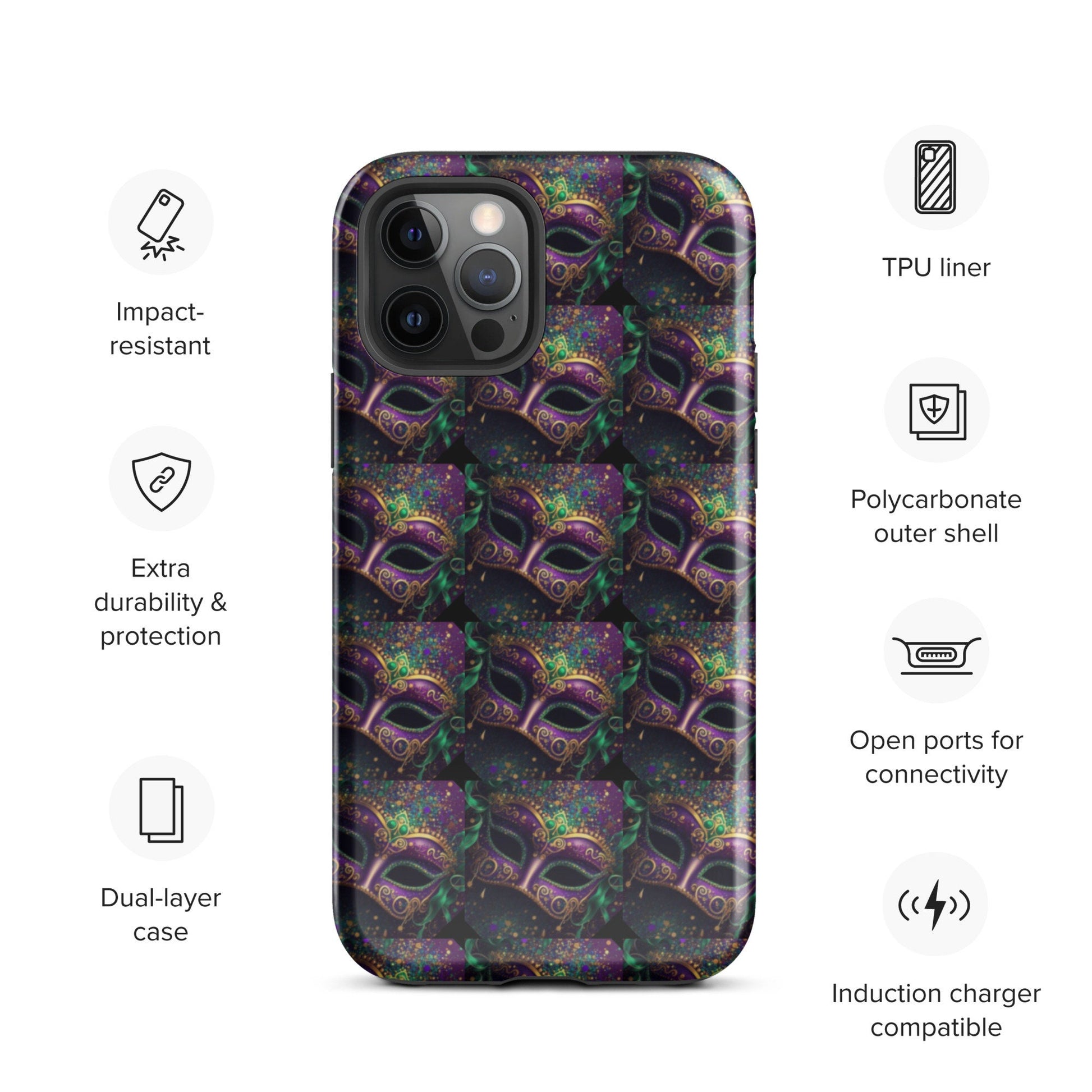 Mardi Gras Tough Case for iPhone®