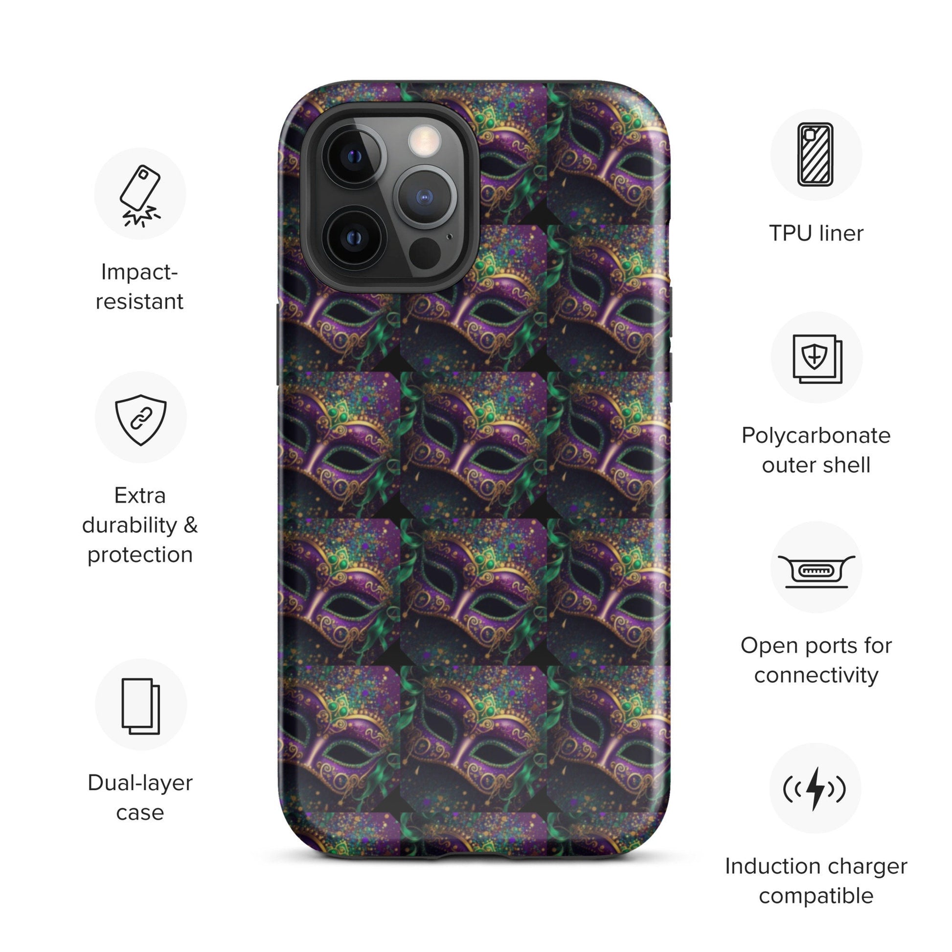 Mardi Gras Tough Case for iPhone®