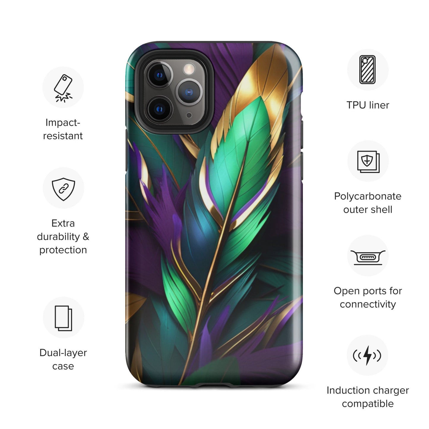 Mardi Gras Tough Case for iPhone®
