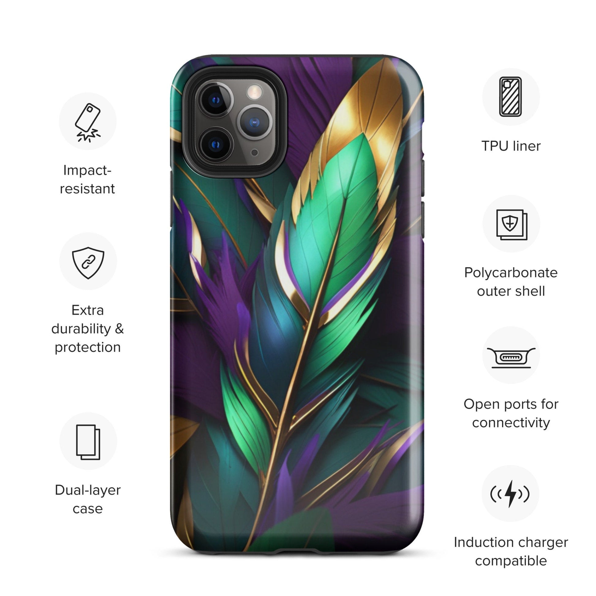 Mardi Gras Tough Case for iPhone®