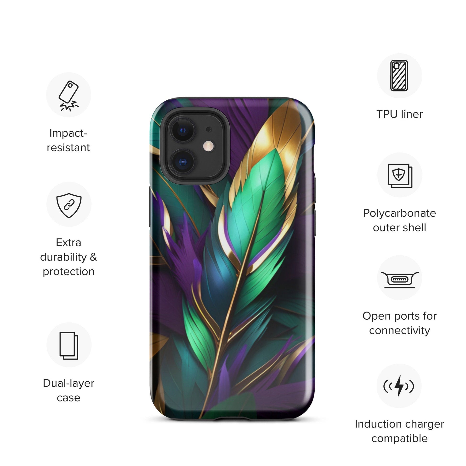 Mardi Gras Tough Case for iPhone®