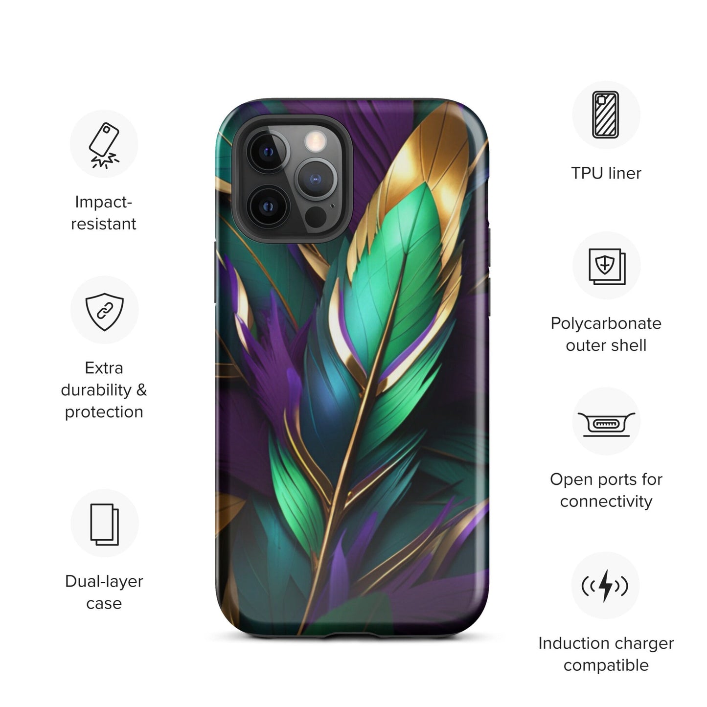 Mardi Gras Tough Case for iPhone®