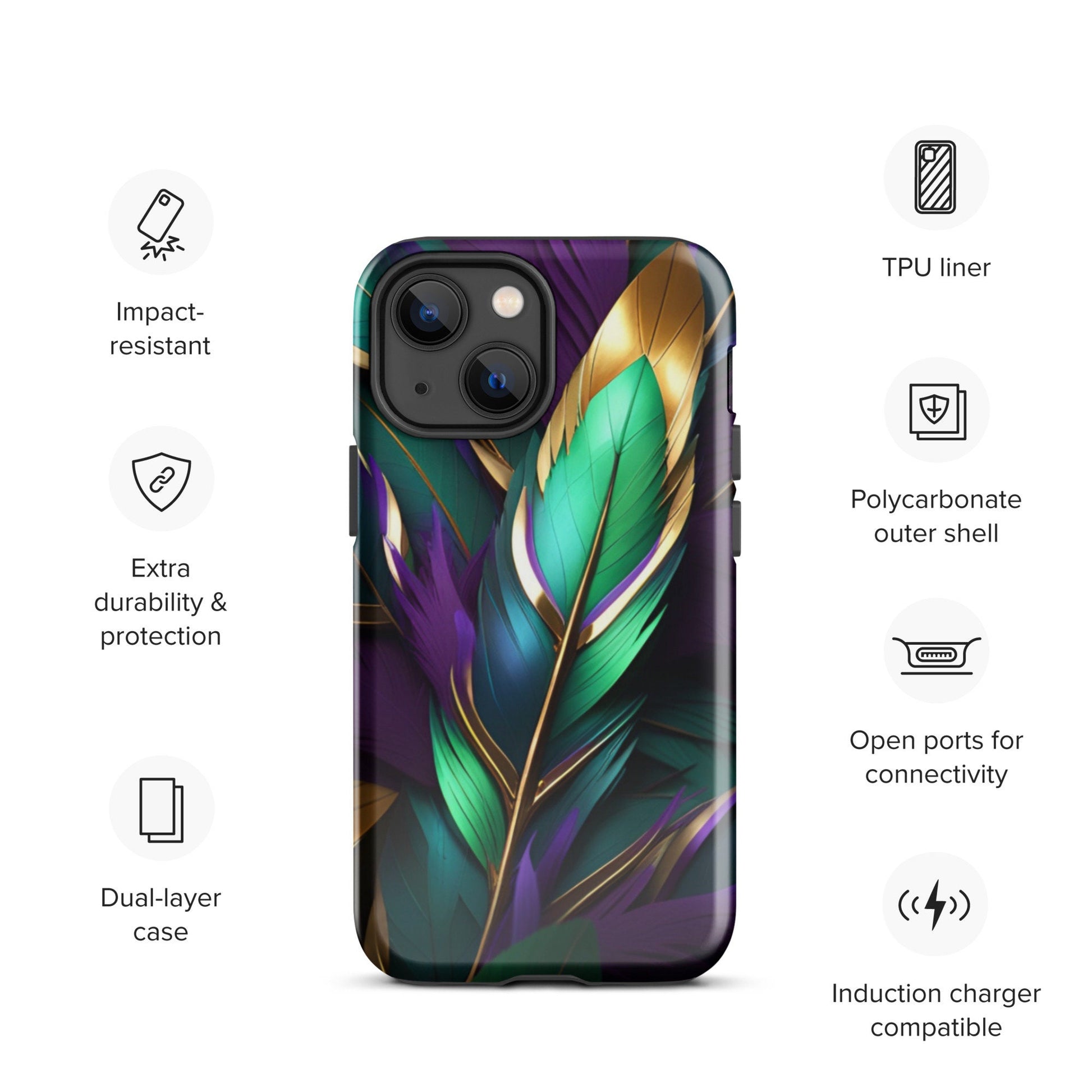 Mardi Gras Tough Case for iPhone®