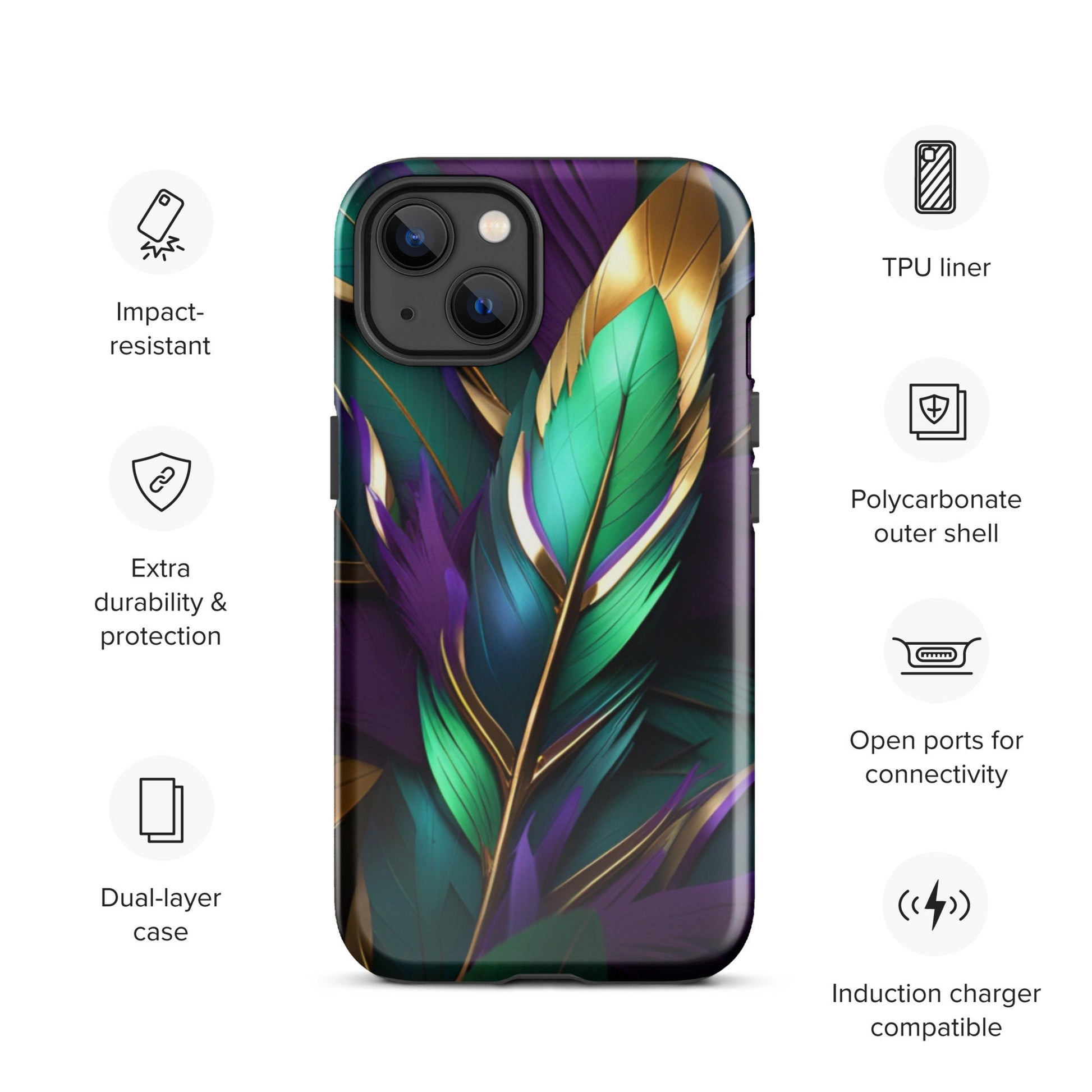 Mardi Gras Tough Case for iPhone®