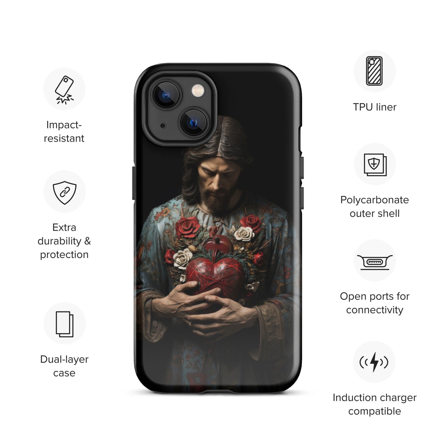 Jesus phone case, Iphone15, iphone 15, Easter iphone case,  phone case,Tough Case for iPhone®