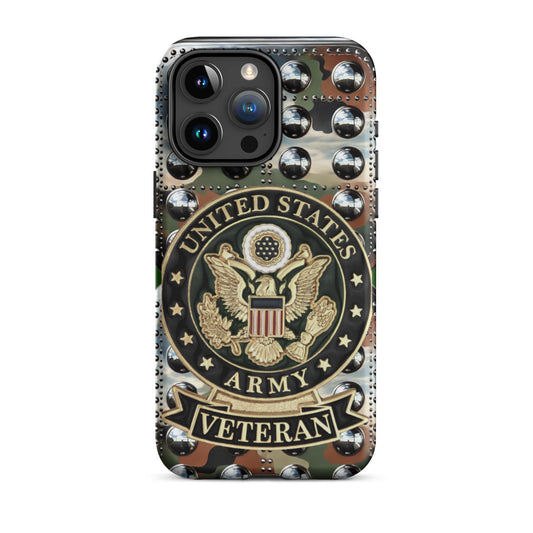 Tough Case for iPhone®,Army Veteran phone case, Military phone case, Samsung Army phone case, anutcase, Tough case for Samsung®