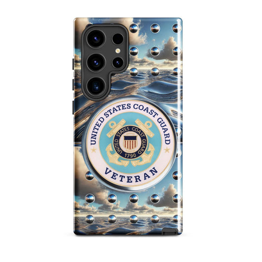 Tough case for Samsung®,United States Coast Guard Veteran Samsung phone case, anutcase, iphone15, Tough case for Samsung®
