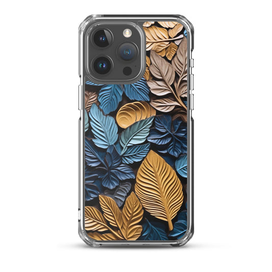 Clear Case for iPhone®, pop art, fall phone, leaves, cool phone, trending phone, leaf phone case