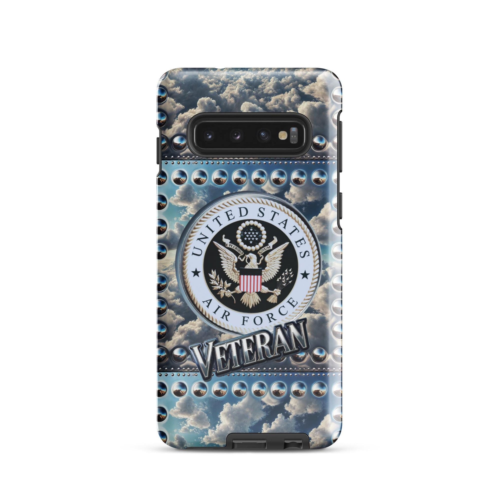 Tough case for Samsung®,Airforce Veteran iphone case, Retired veteran phone case, anutcase, Tough Case for iPhone®, military phone case,
