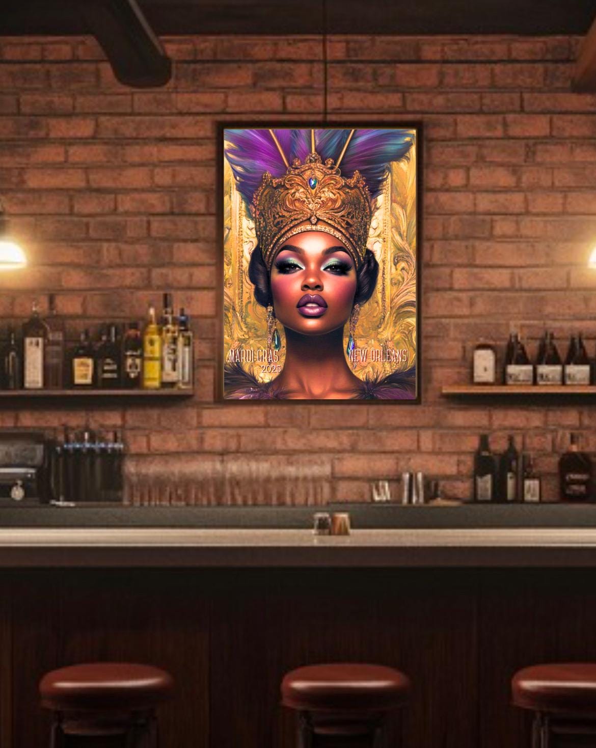 Mardi Gras 2025 Poster, Mardi Gras Poster, Mardi Gras 2025, Mardi Gras Decor, New Orleans Poster, Mardi Gras Picture.
