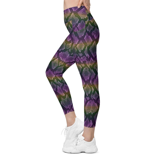 Mardi Gras leggings with pockets, Mardi Gras leggings, New Orleans leggings, Nola legging, Mardi gras, Mardi Gras, Carnival , Mardi