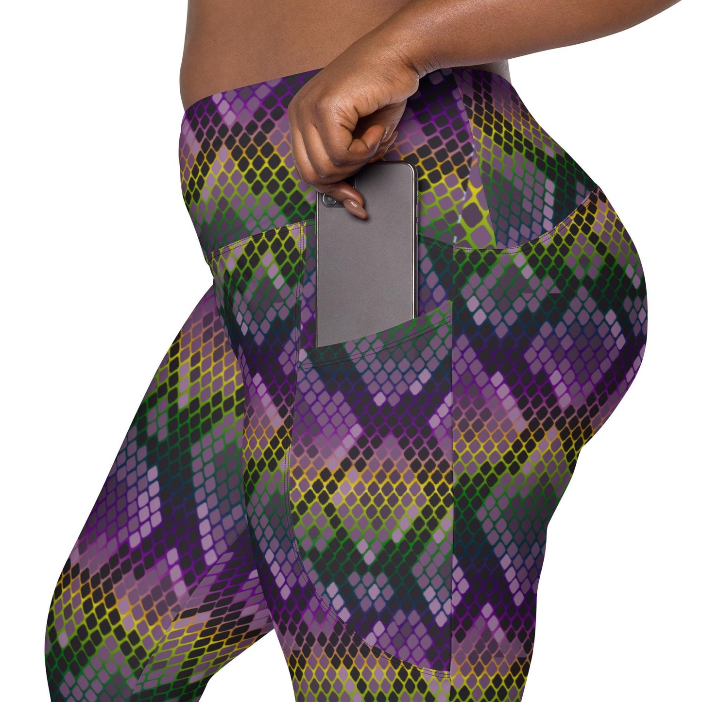 Mardi Gras leggings with pockets, Mardi Gras leggings, New Orleans leggings, Nola legging, Mardi gras, Mardi Gras, Carnival , Mardi