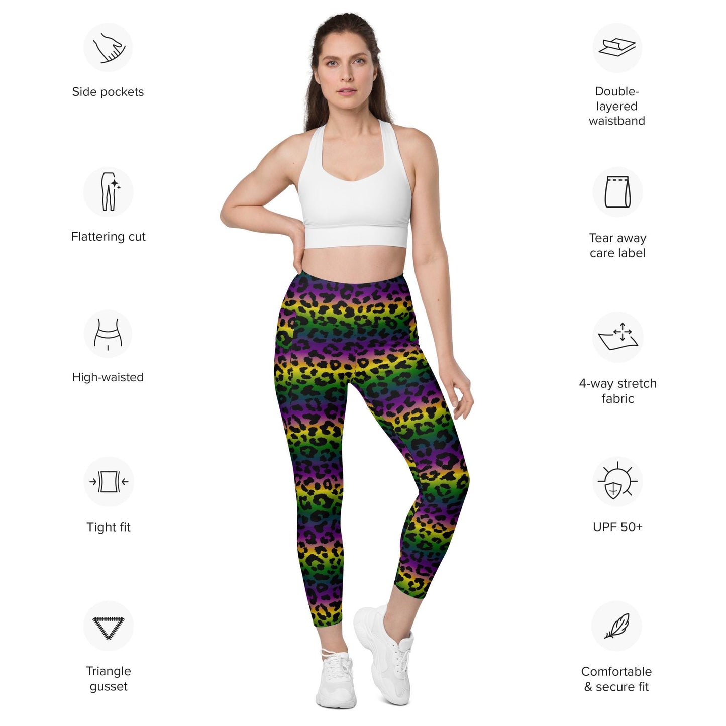Mardi Gras leggings with pockets, Mardi Gras leggings, New Orleans leggings, Nola legging, Mardi gras, Mardi Gras, Carnival , Mardi
