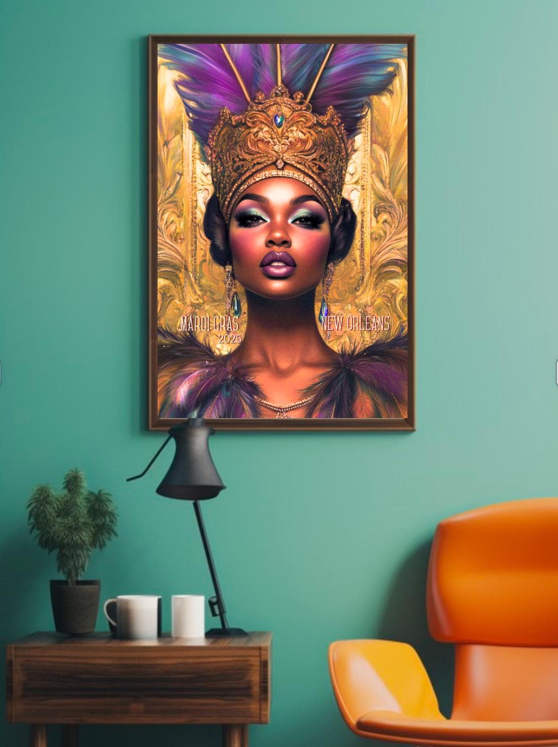 Mardi Gras 2025 Poster, Mardi Gras Poster, Mardi Gras 2025, Mardi Gras Decor, New Orleans Poster, Mardi Gras Picture.