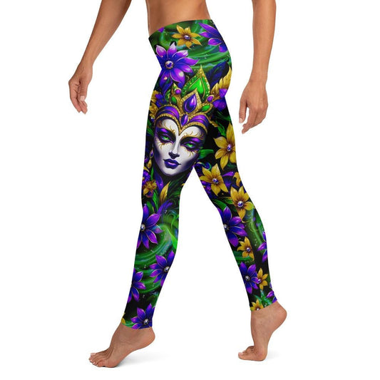 Mardi Gras Leggings, Mardi Gras, Mardi gras outfit, cool leggings, New Orleans leggings, carnival leggings,  Mardi Gras 2025, unique