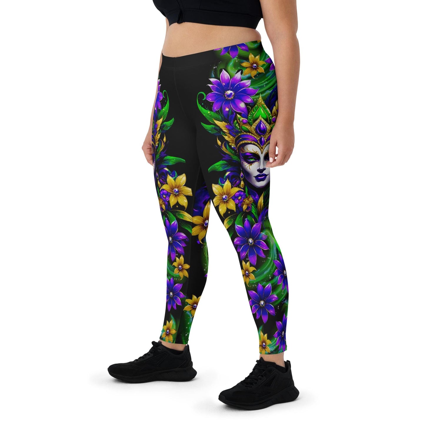 Mardi Gras Leggings, Mardi Gras, Mardi gras outfit, cool leggings, New Orleans leggings, carnival leggings,  Mardi Gras 2025, unique