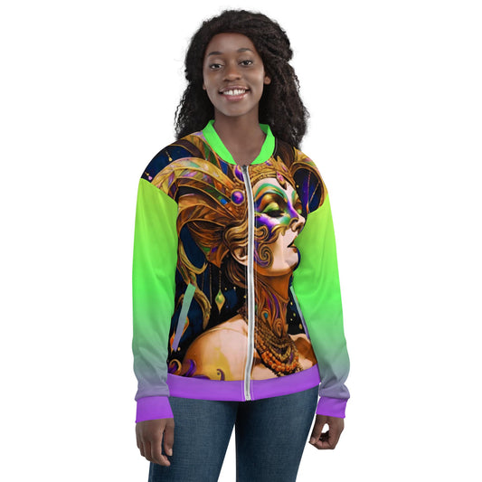 Mardi Gras Jacket, Unisex Bomber Jacket, Mardi Gras Clothes, Mardi Gras Shirt, Mardi Gras, Mardi Gras Throws, Louisiana Shirt, New Orleans