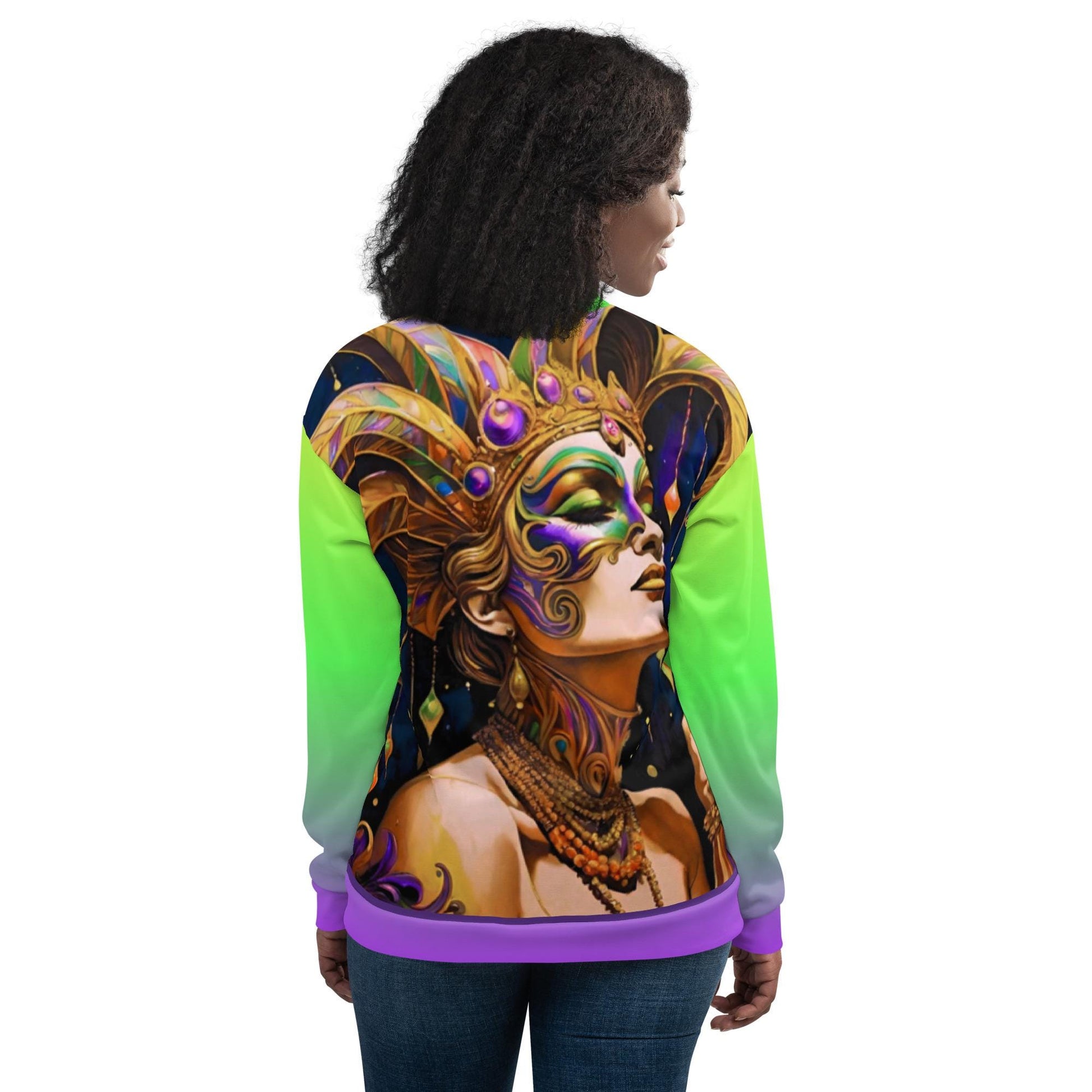 Mardi Gras Jacket, Unisex Bomber Jacket, Mardi Gras Clothes, Mardi Gras Shirt, Mardi Gras, Mardi Gras Throws, Louisiana Shirt, New Orleans