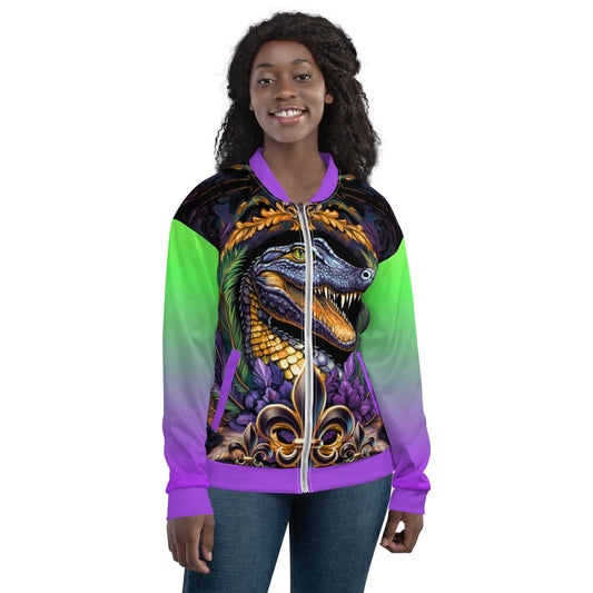 Mardi Gras Jacket, Unisex Bomber Jacket, Mardi Gras Clothes, Mardi Gras Shirt, Mardi Gras, Mardi Gras Throws, Louisiana Shirt, New Orleans