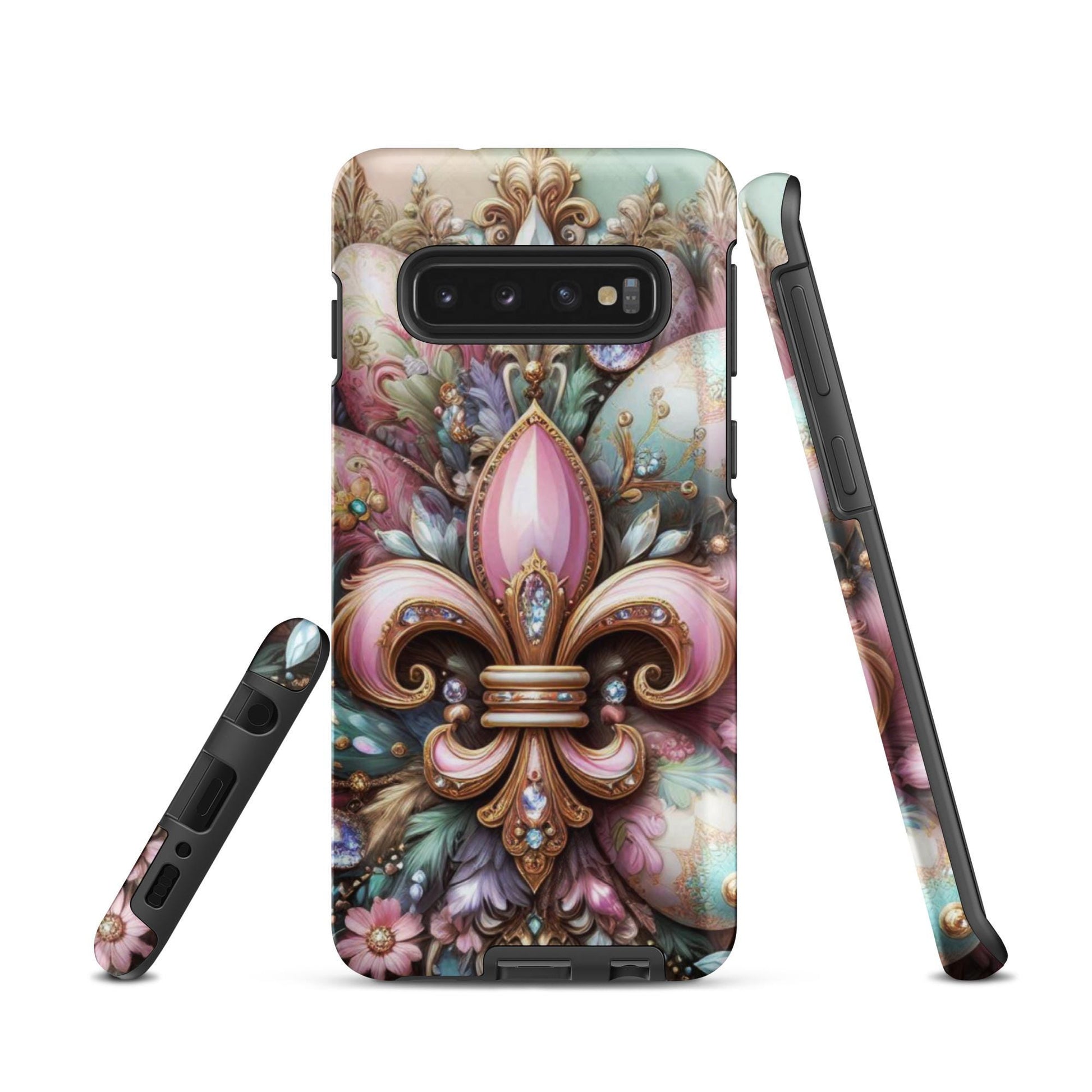 New! Fleur De Lis Easter Samsung phone case, Tough case for Samsung®, anutcase, New Orleans phone case, Easter phone case, Android phone