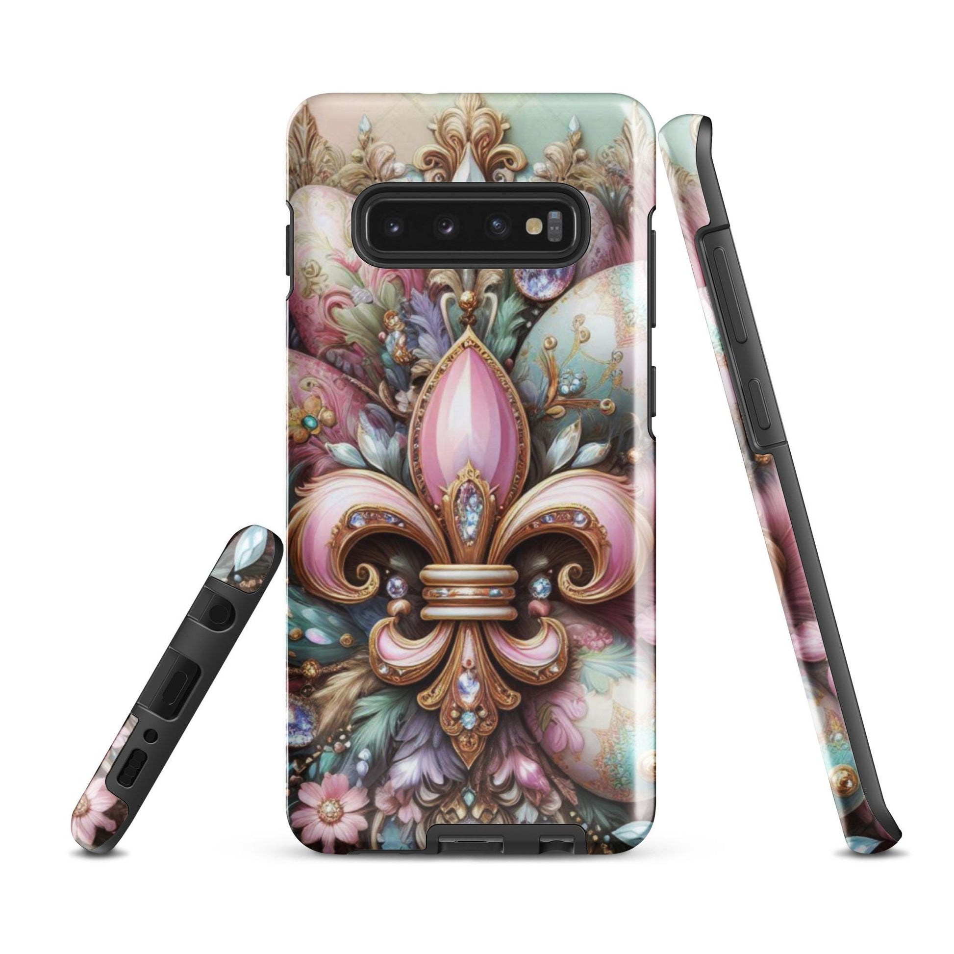 New! Fleur De Lis Easter Samsung phone case, Tough case for Samsung®, anutcase, New Orleans phone case, Easter phone case, Android phone