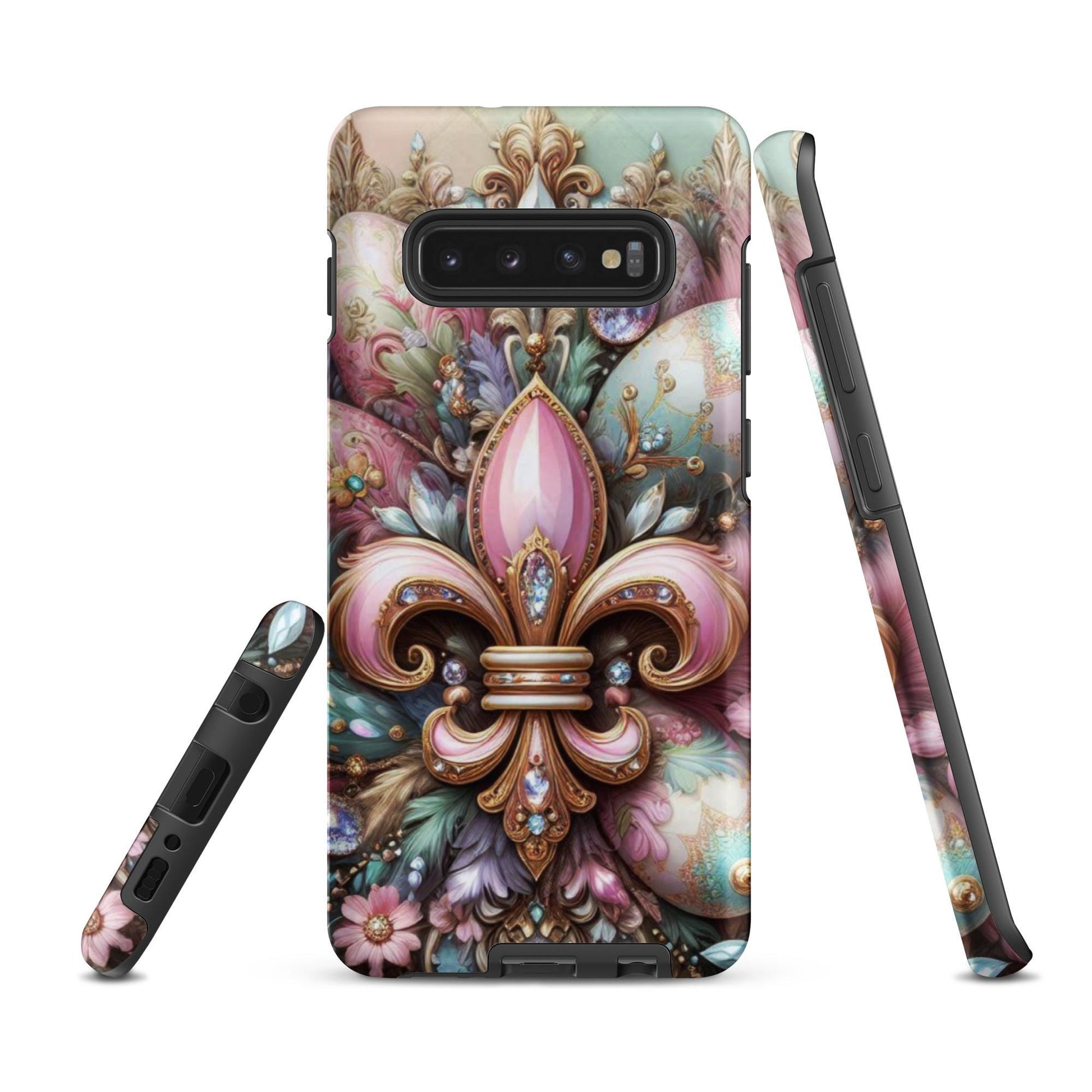 New! Fleur De Lis Easter Samsung phone case, Tough case for Samsung®, anutcase, New Orleans phone case, Easter phone case, Android phone