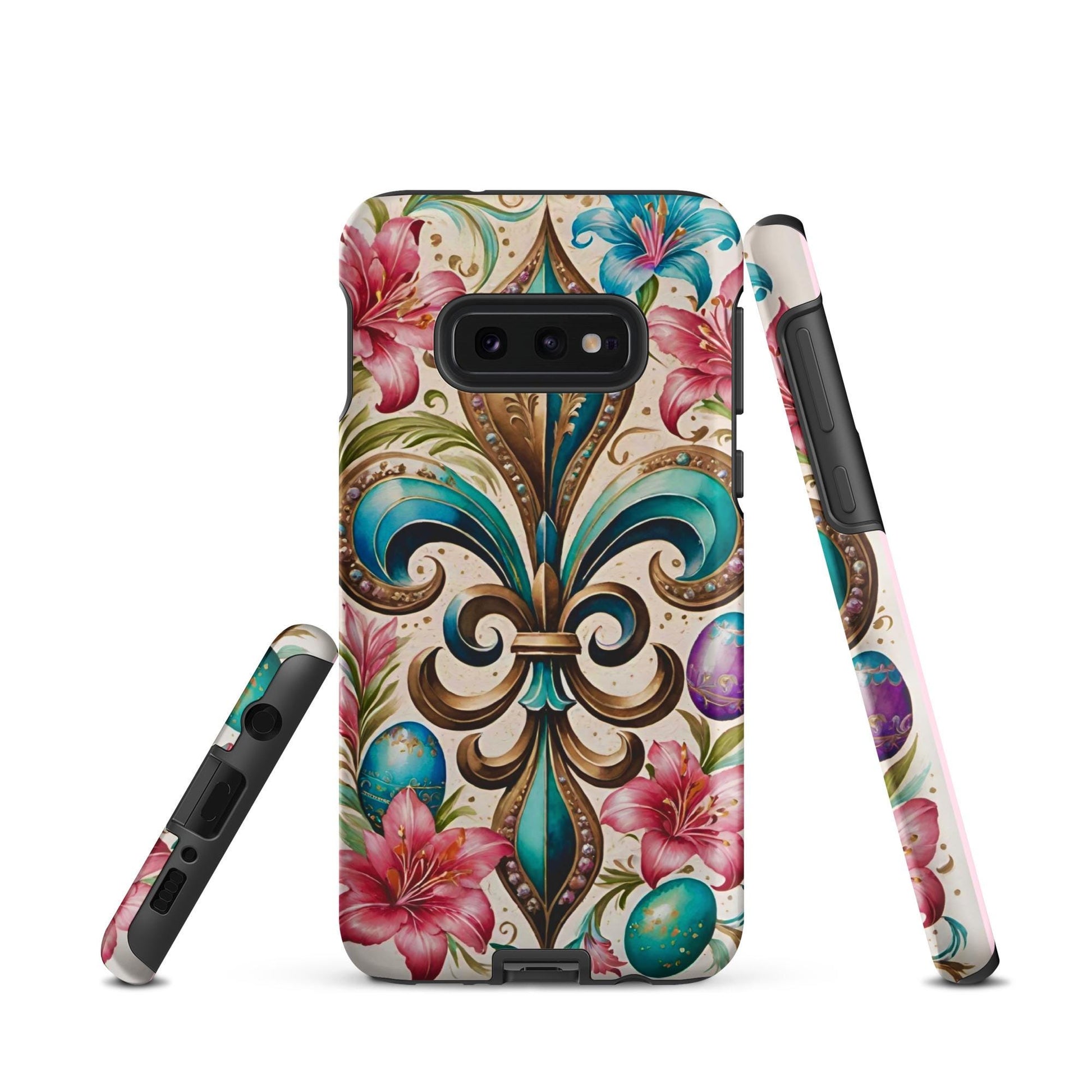 New Orleans Mardi Gras Easter Samsung Android phone case, Easter phone Gators & Grits Louisiana Gifts and Art New Orleans Mardi Gras Easter Samsung Android phone case, Easter phone Gators & Grits Louisiana Gifts and Art