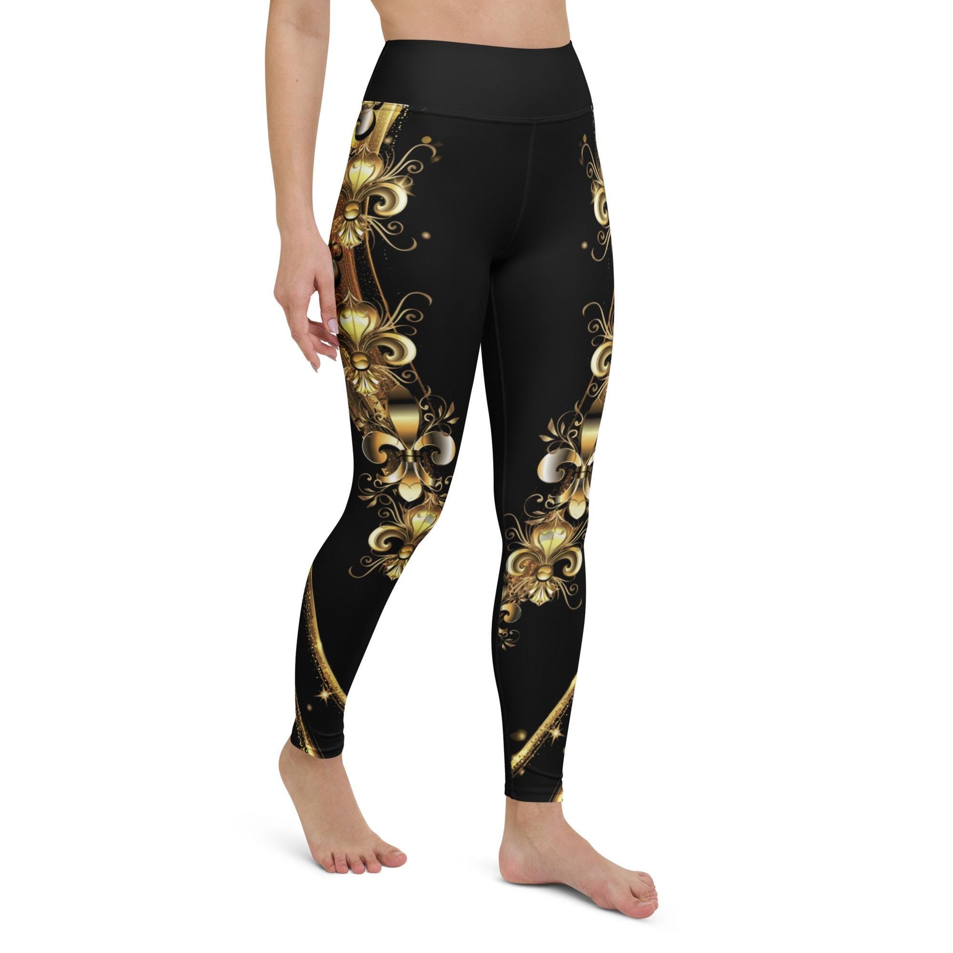 New Orleans leggings, Fleur de lis leggings, Nola leggings, Louisiana leggings, Anutcase