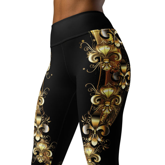 New Orleans leggings, Fleur de lis leggings, Nola leggings, Louisiana leggings, Anutcase