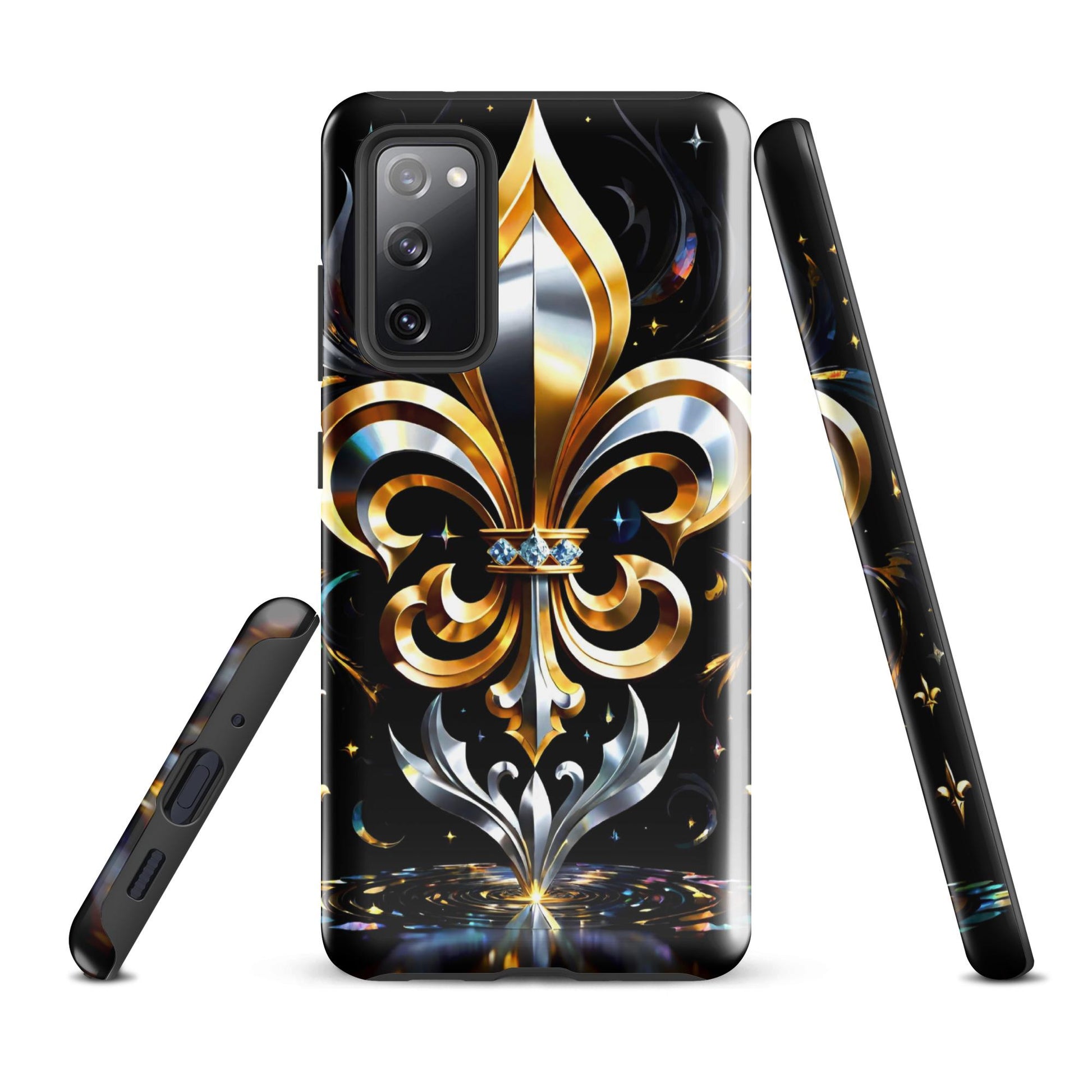 Fleur de Lis phone case, Fleur de lis phone case, Iphone and Samsung phone cases, Anutcase, New Orleans phone case, Mardi Gras phone Tough
