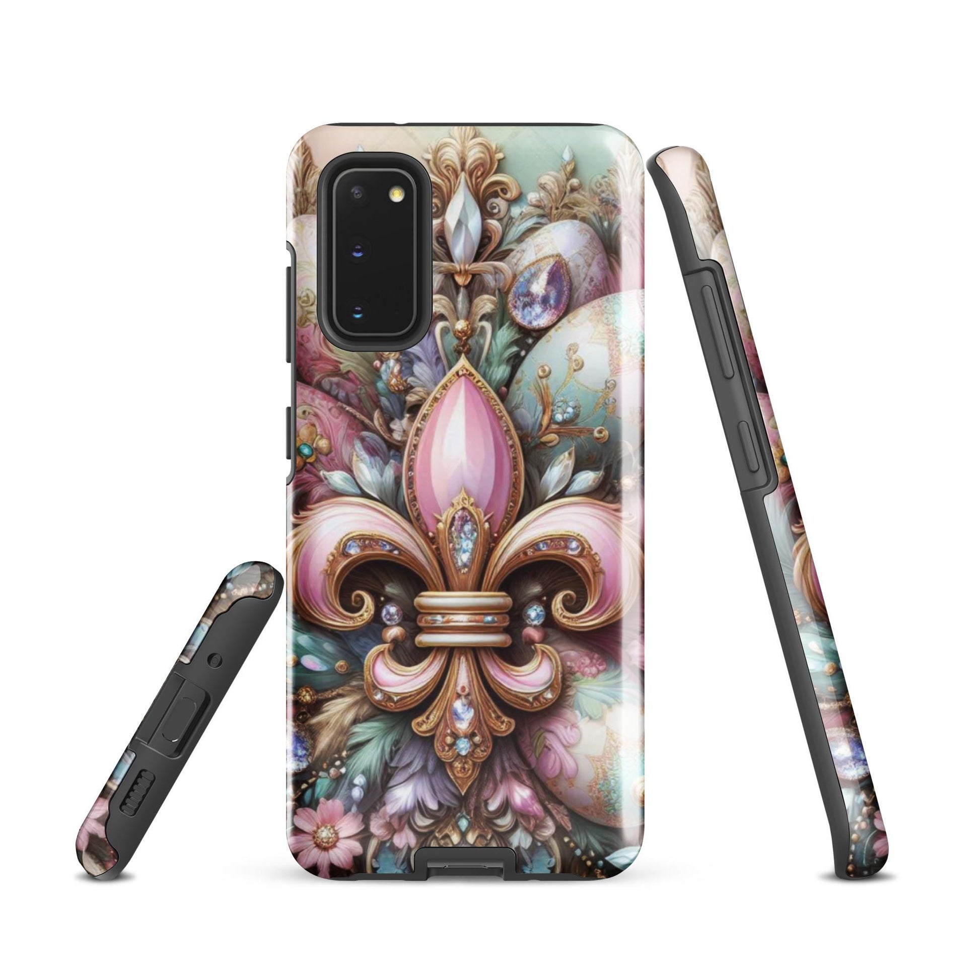 New! Fleur De Lis Easter Samsung phone case, Tough case for Samsung®, anutcase, New Orleans phone case, Easter phone case, Android phone