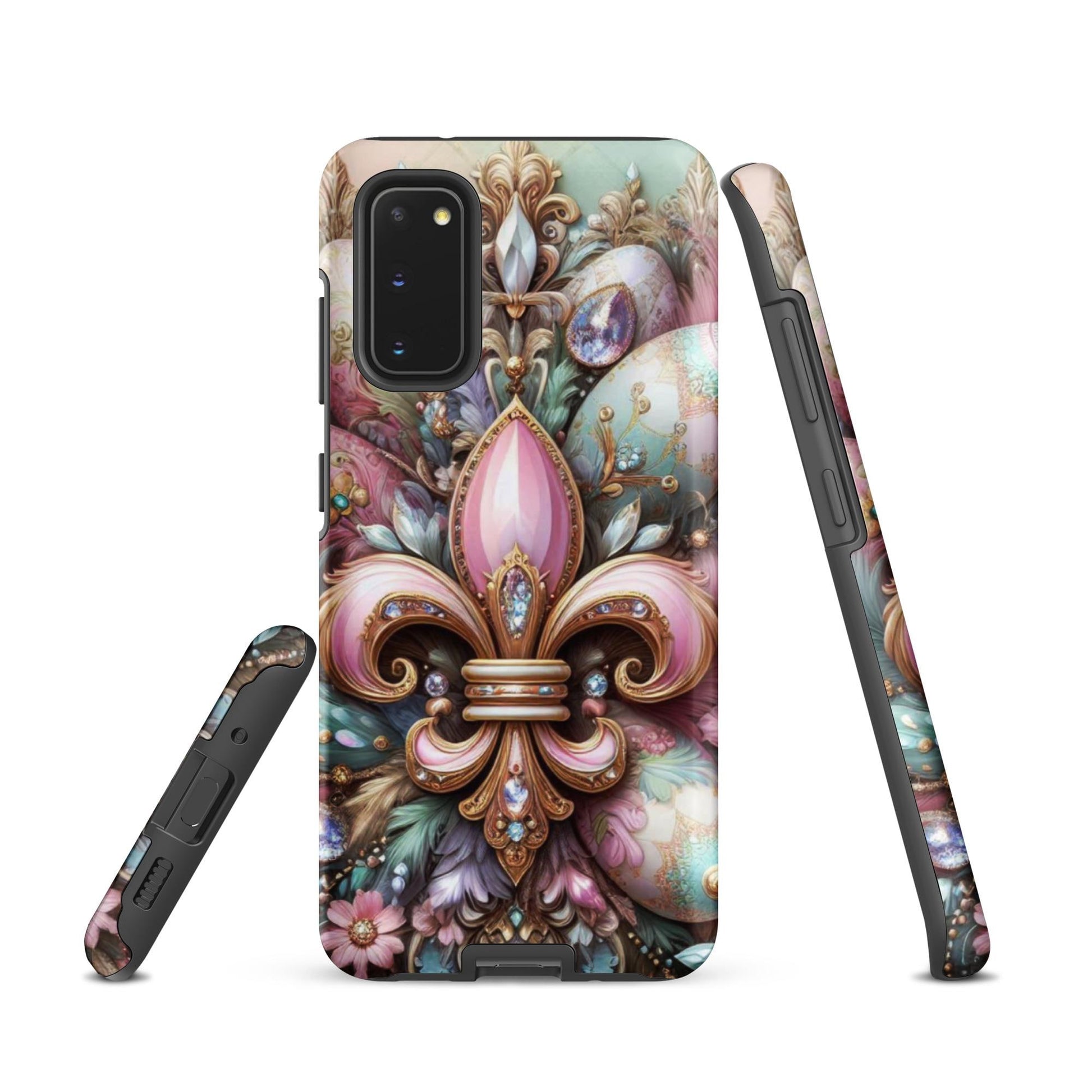 New! Fleur De Lis Easter Samsung phone case, Tough case for Samsung®, anutcase, New Orleans phone case, Easter phone case, Android phone