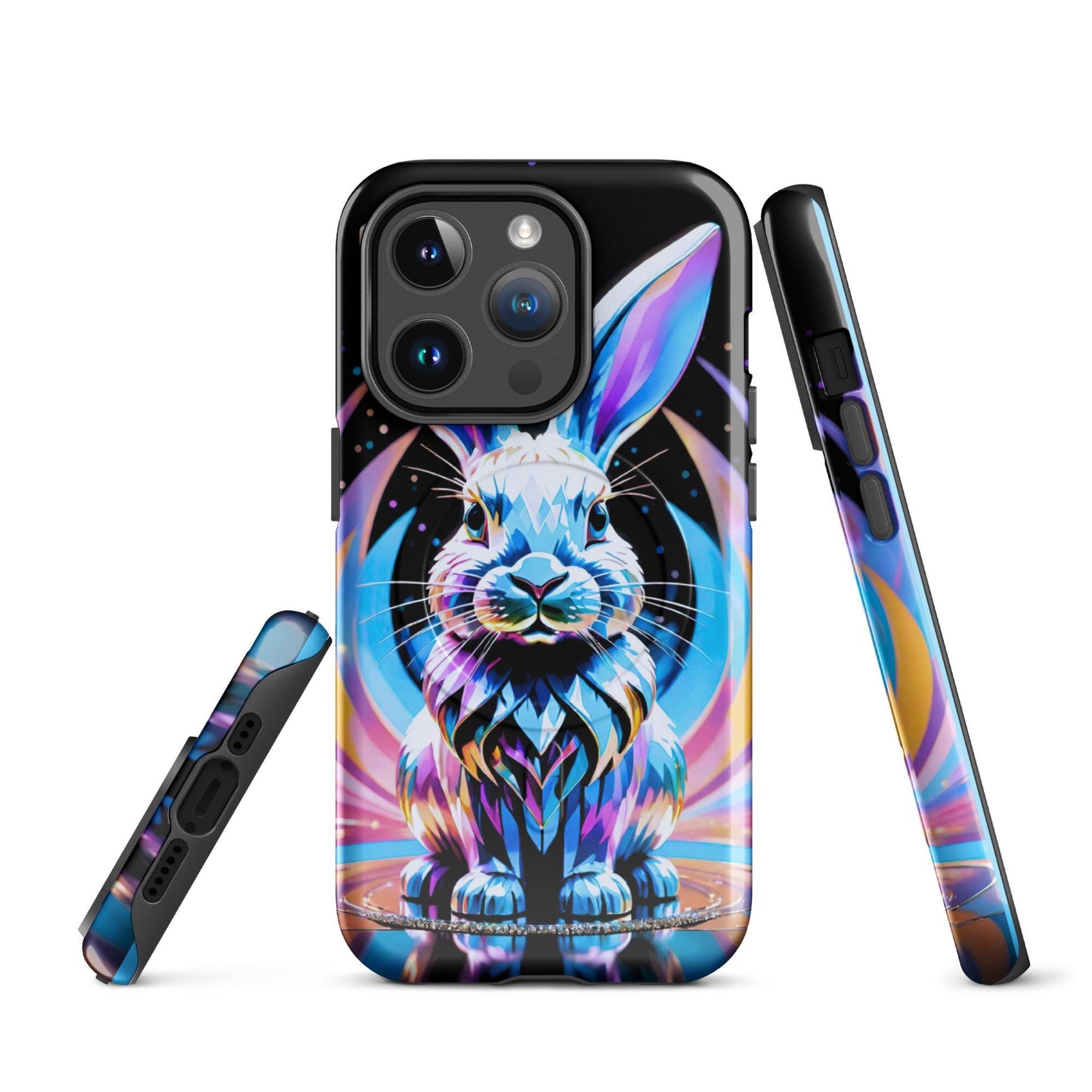 Easter phone case, Iphone 16 Easter, Iphone 15 case, bunny phone case, Happy Easter phone, anutcase, , MagSafe® tough case for iPhone®