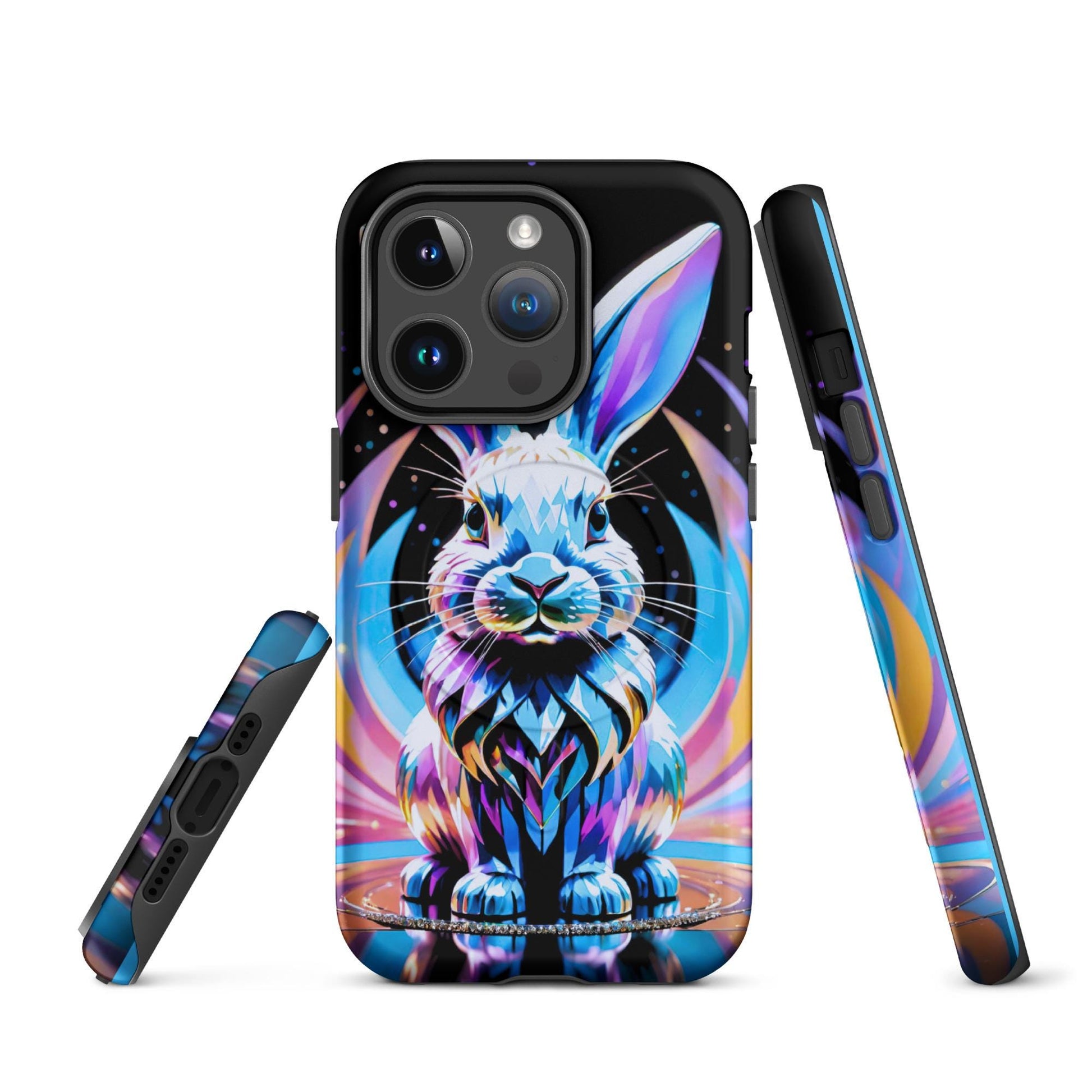 Easter phone case, Iphone 16 Easter, Iphone 15 case, bunny phone case, Happy Easter phone, anutcase, , MagSafe® tough case for iPhone®