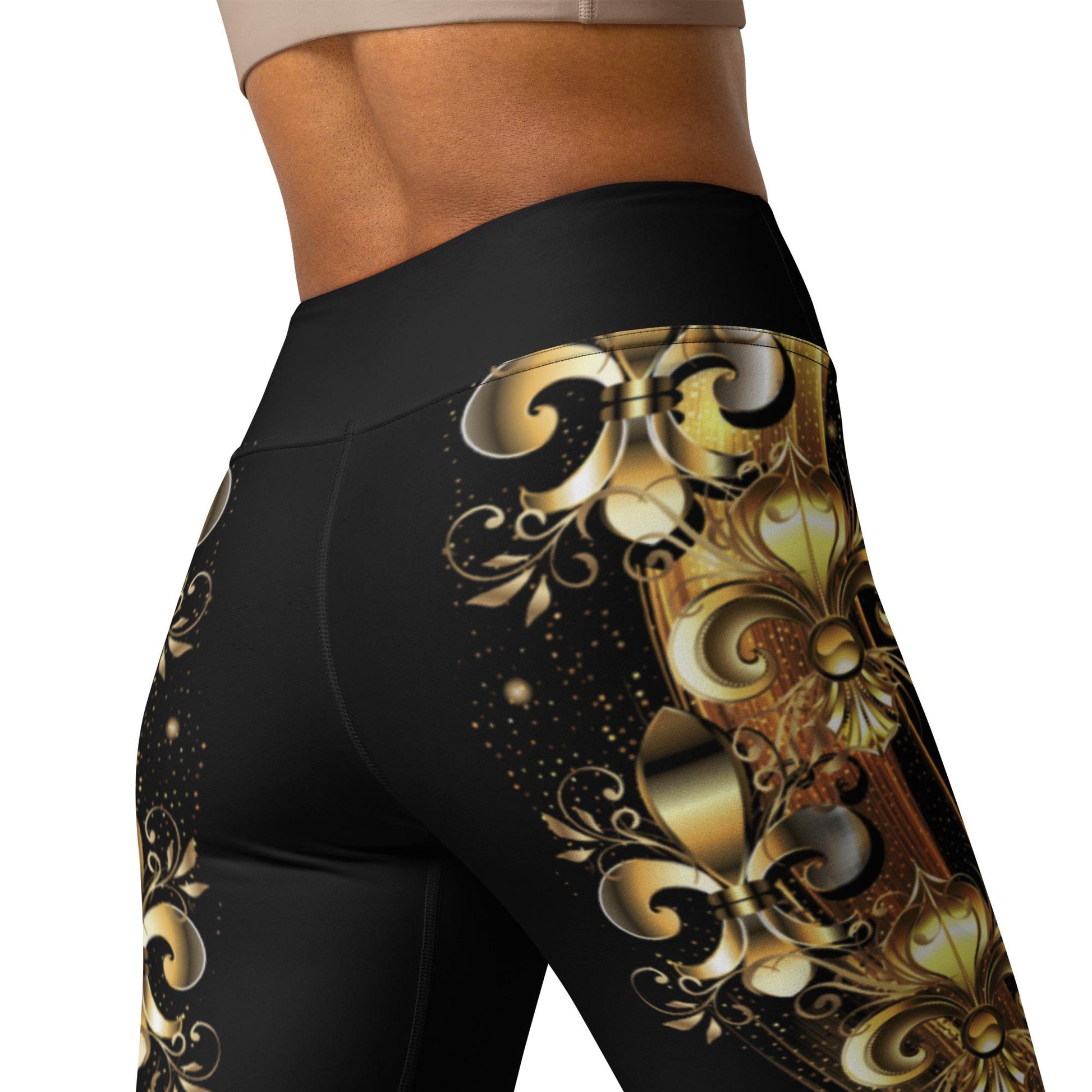New Orleans leggings, Fleur de lis leggings, Nola leggings, Louisiana leggings, Anutcase