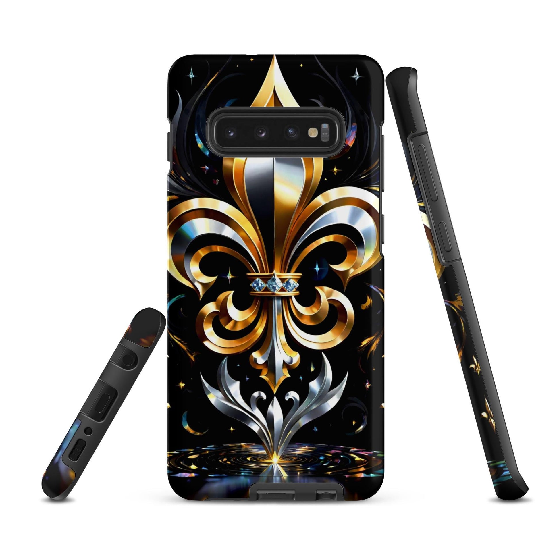 Fleur de Lis phone case, Fleur de lis phone case, Iphone and Samsung phone cases, Anutcase, New Orleans phone case, Mardi Gras phone Tough