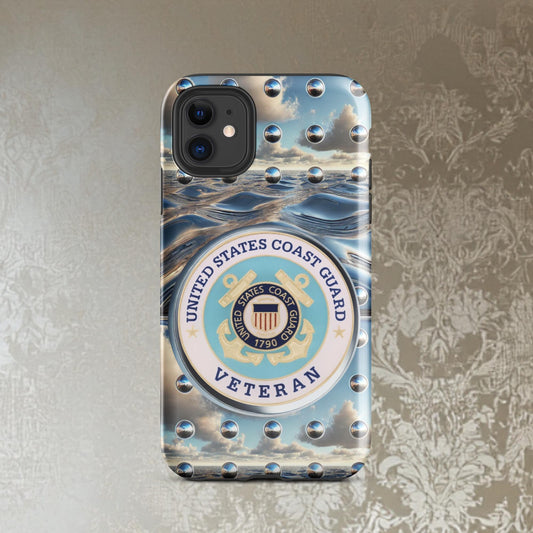 United States Coast Guard phone Case, Veteran iphone Case, military phone caseTough Case for iPhone®