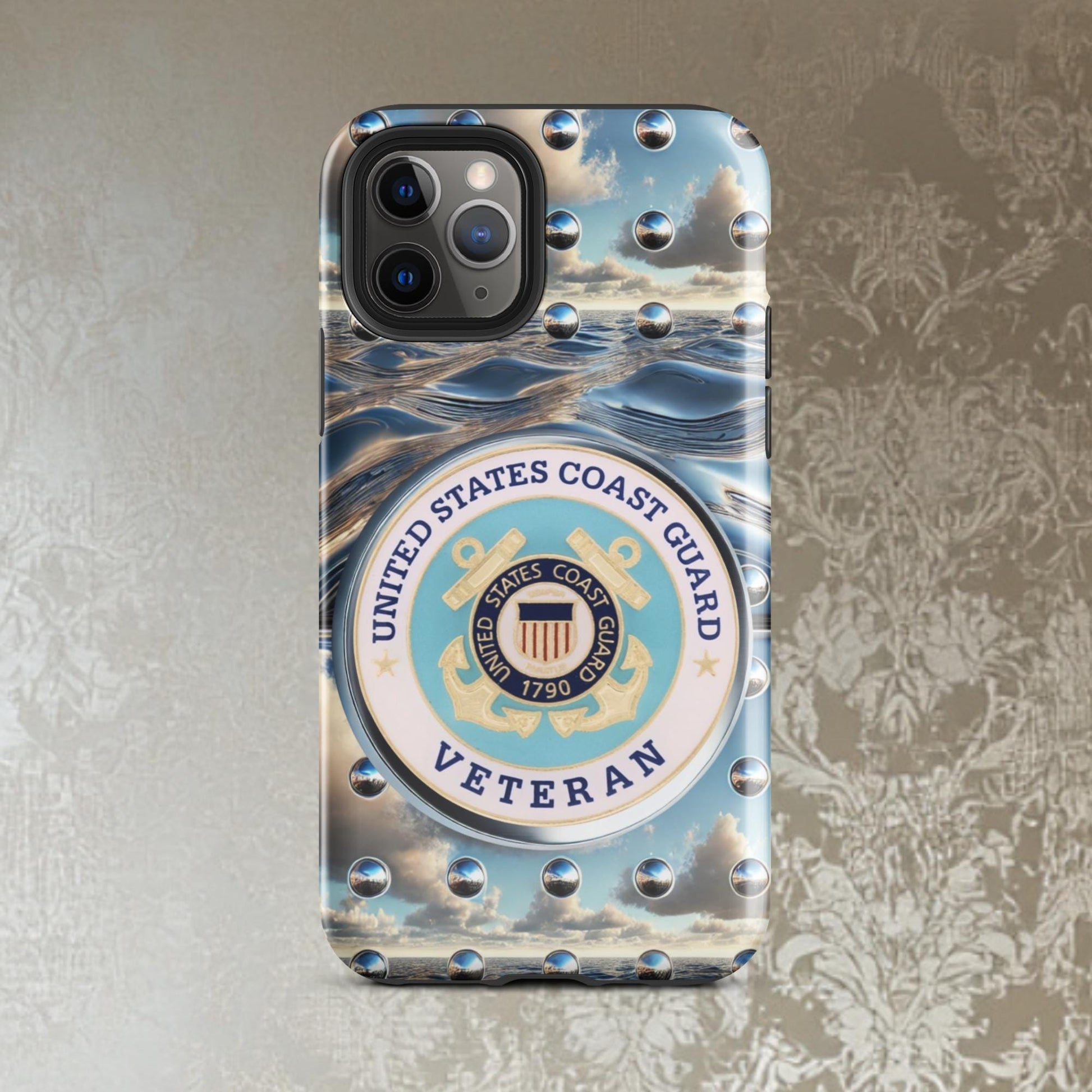 United States Coast Guard phone Case, Veteran iphone Case, military phone caseTough Case for iPhone®